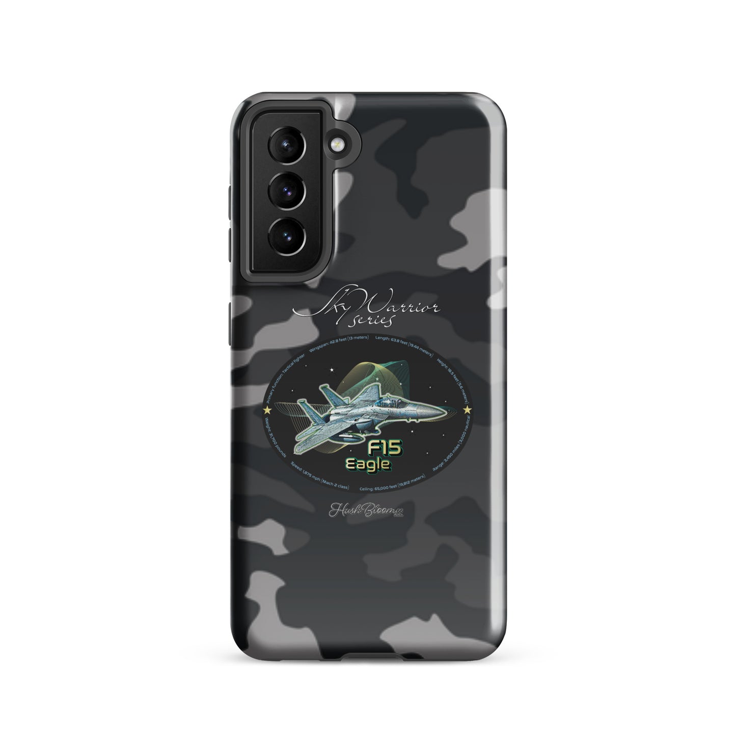 Glossy - F15 Eagle Tough case for Samsung