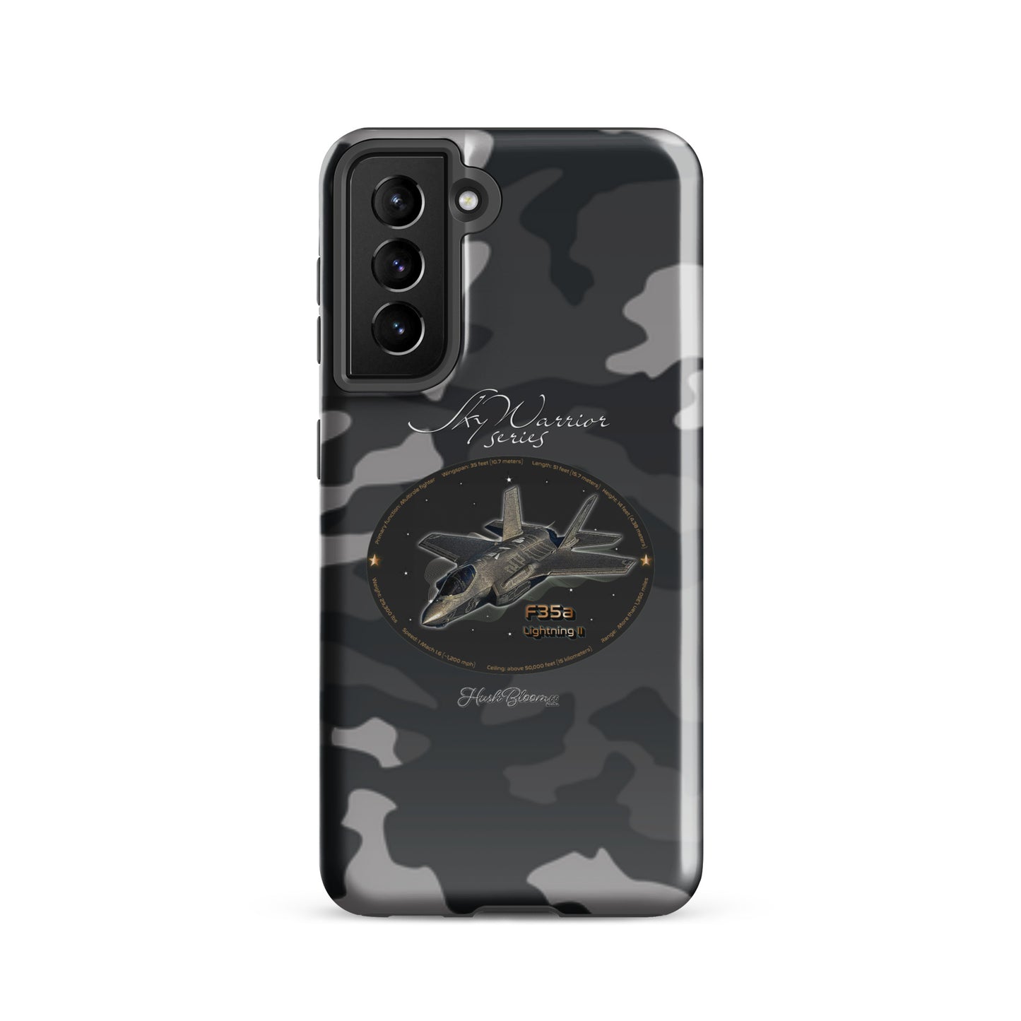 Glossy - F35A Lightning Tough case for Samsung