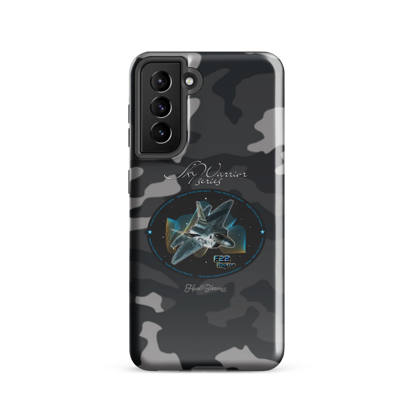 Glossy - F22 Raptor Tough case for Samsung