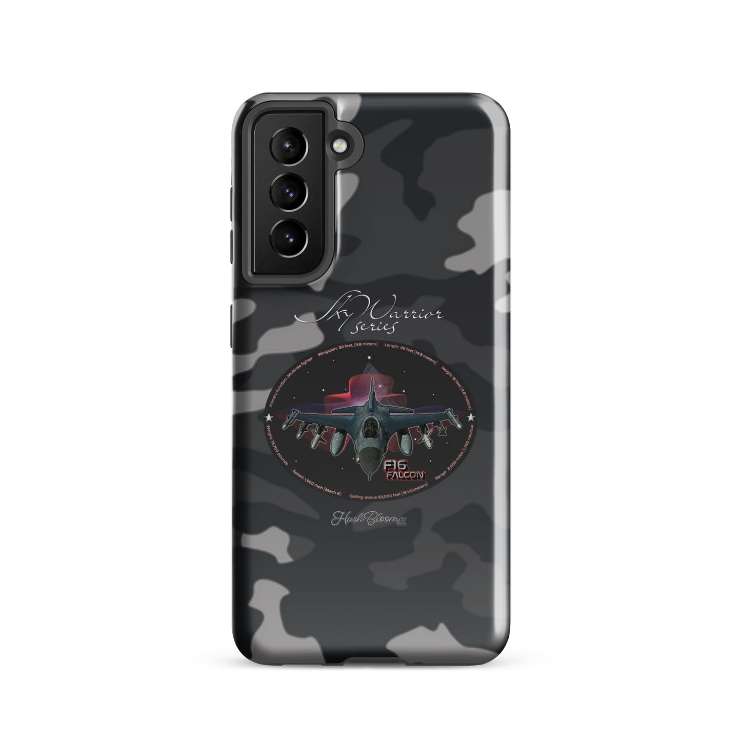 Glossy - F16 Falcon Tough case for Samsung