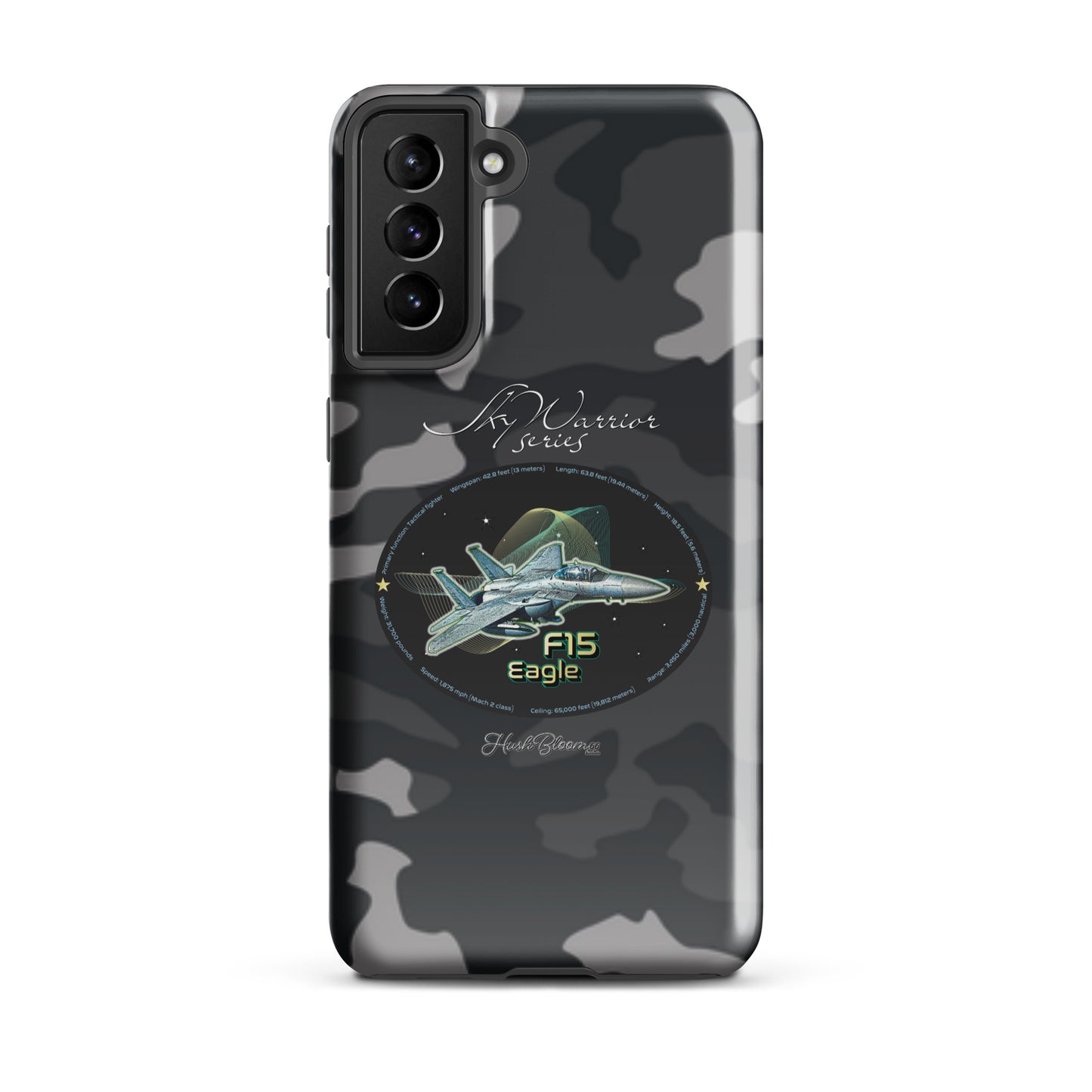 Glossy - F15 Eagle Tough case for Samsung