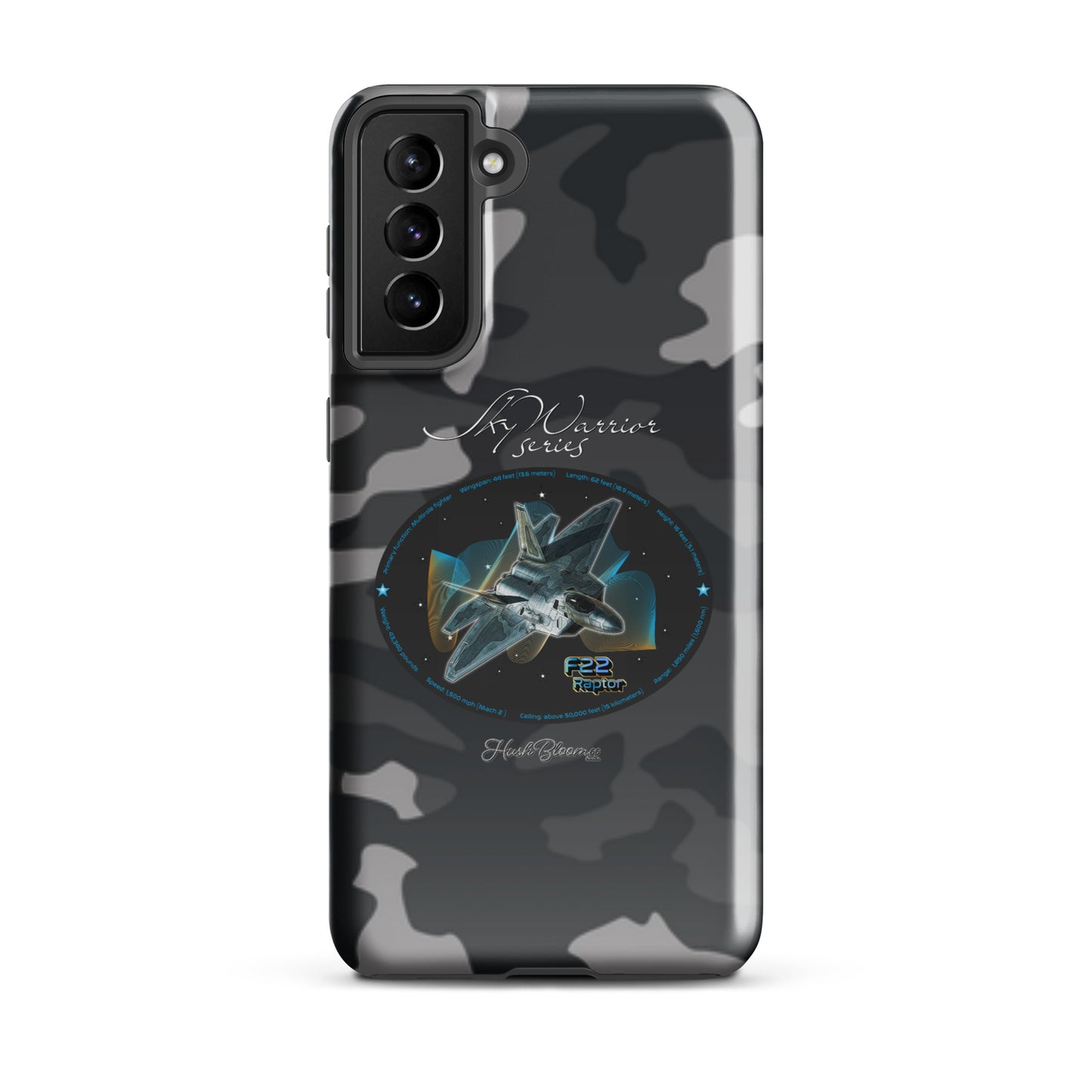Glossy - F22 Raptor Tough case for Samsung