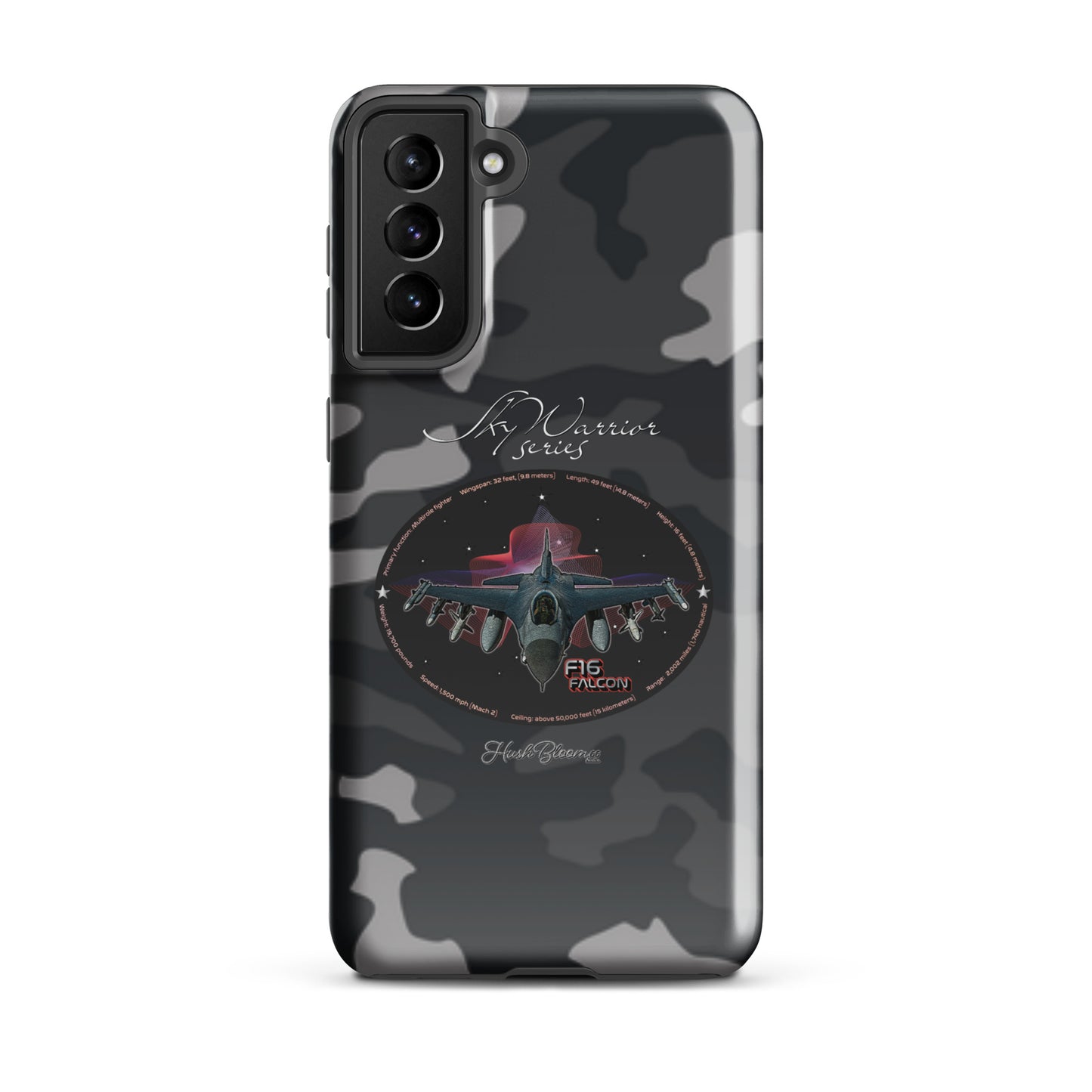Glossy - F16 Falcon Tough case for Samsung