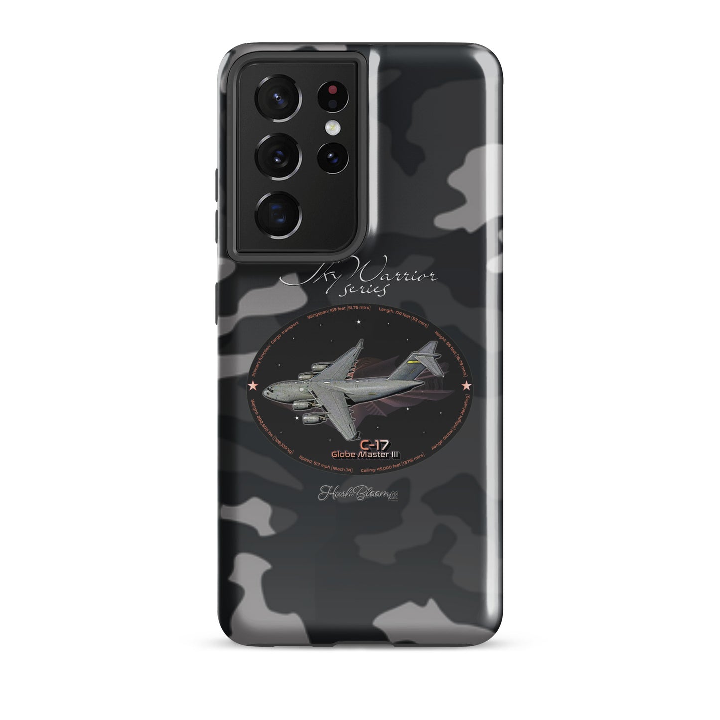 Glossy - C17 Globe Master III Tough case for Samsung