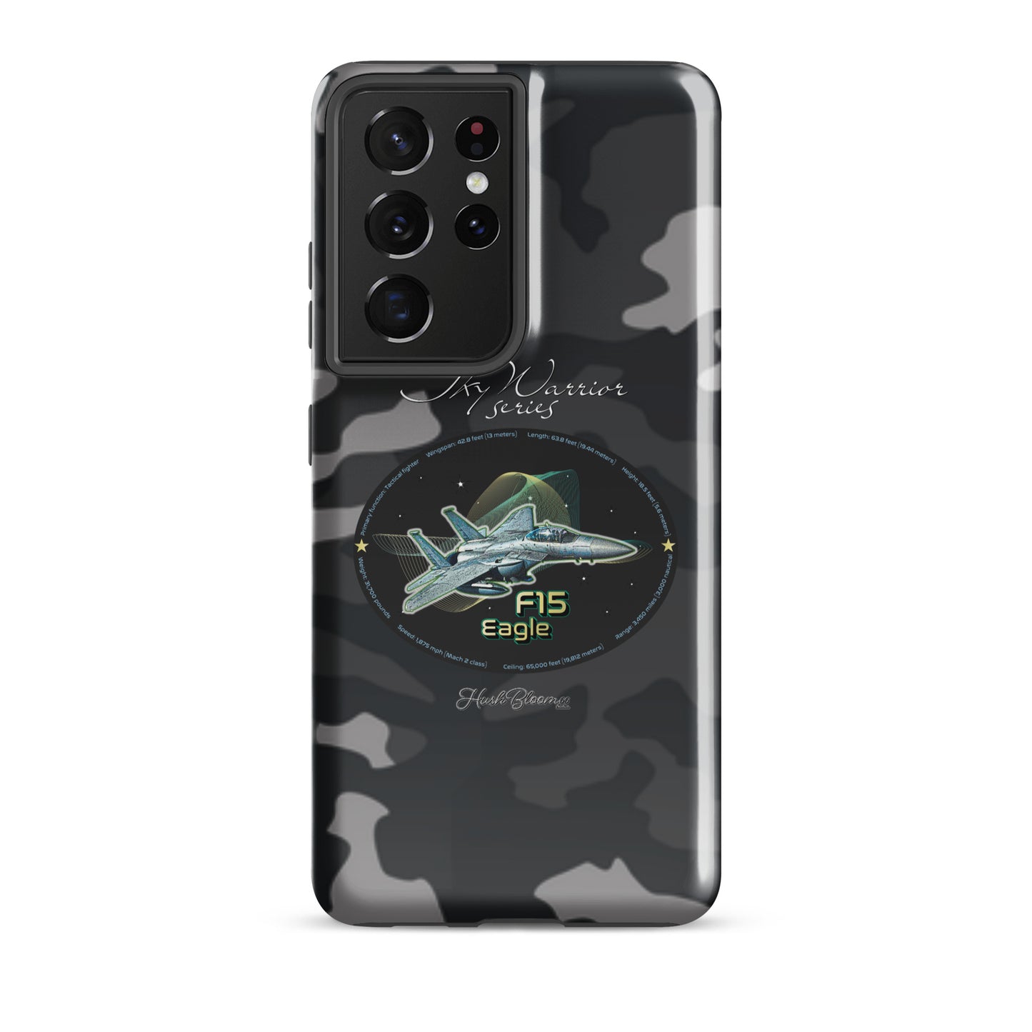 Glossy - F15 Eagle Tough case for Samsung