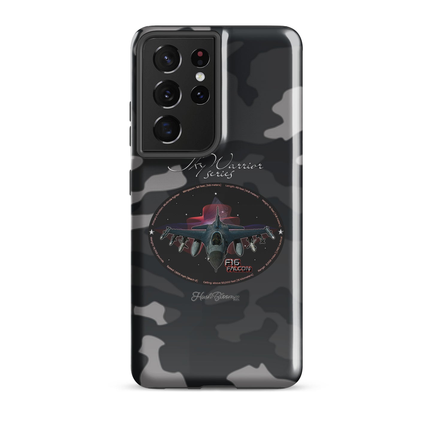 Glossy - F16 Falcon Tough case for Samsung