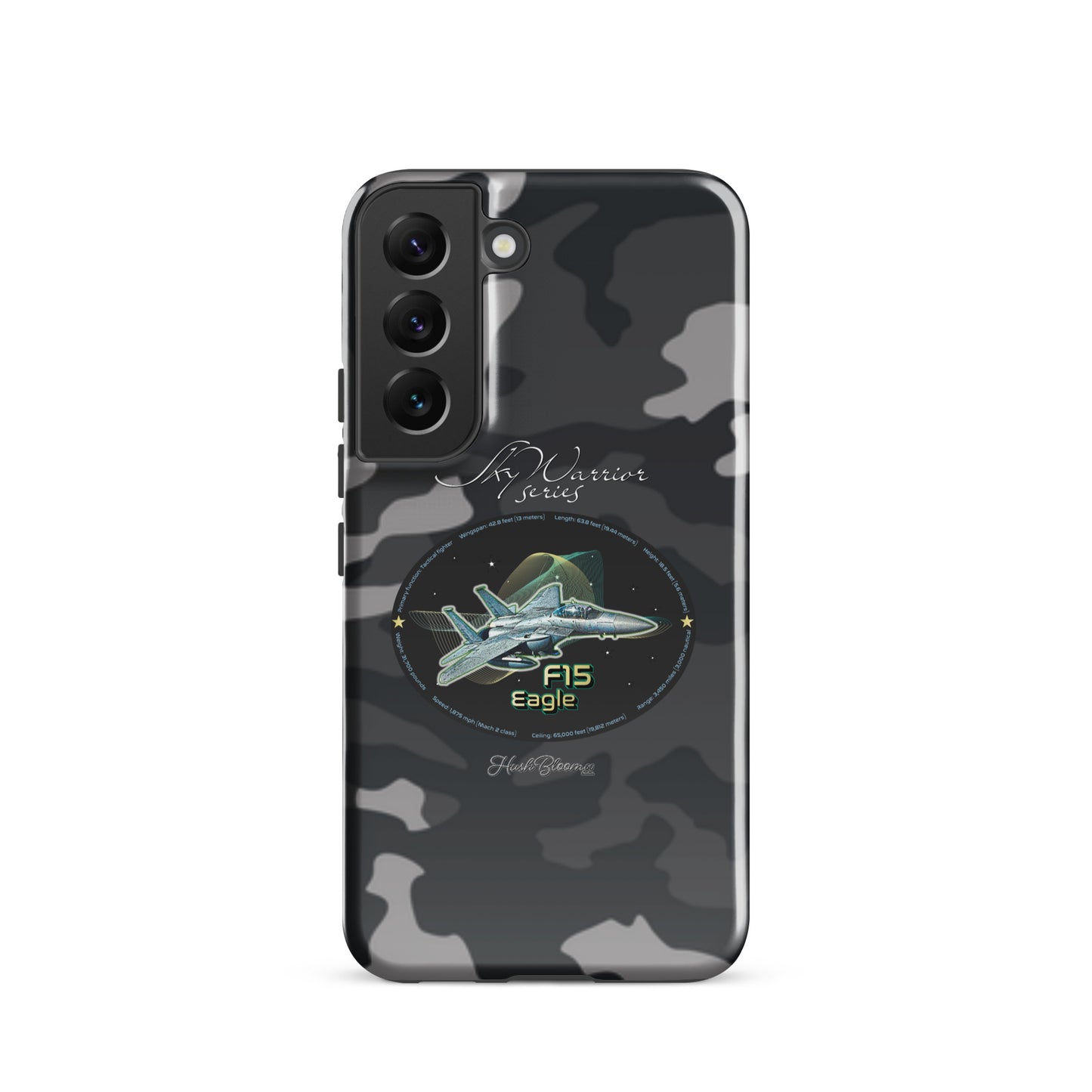 Glossy - F15 Eagle Tough case for Samsung