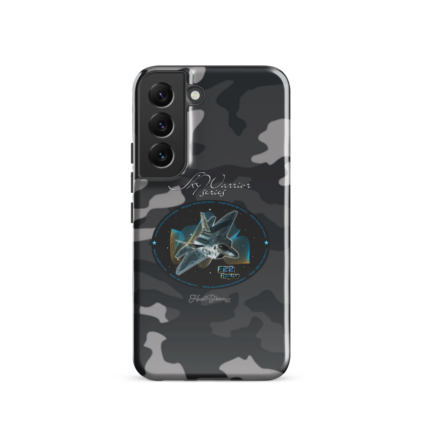 Glossy - F22 Raptor Tough case for Samsung