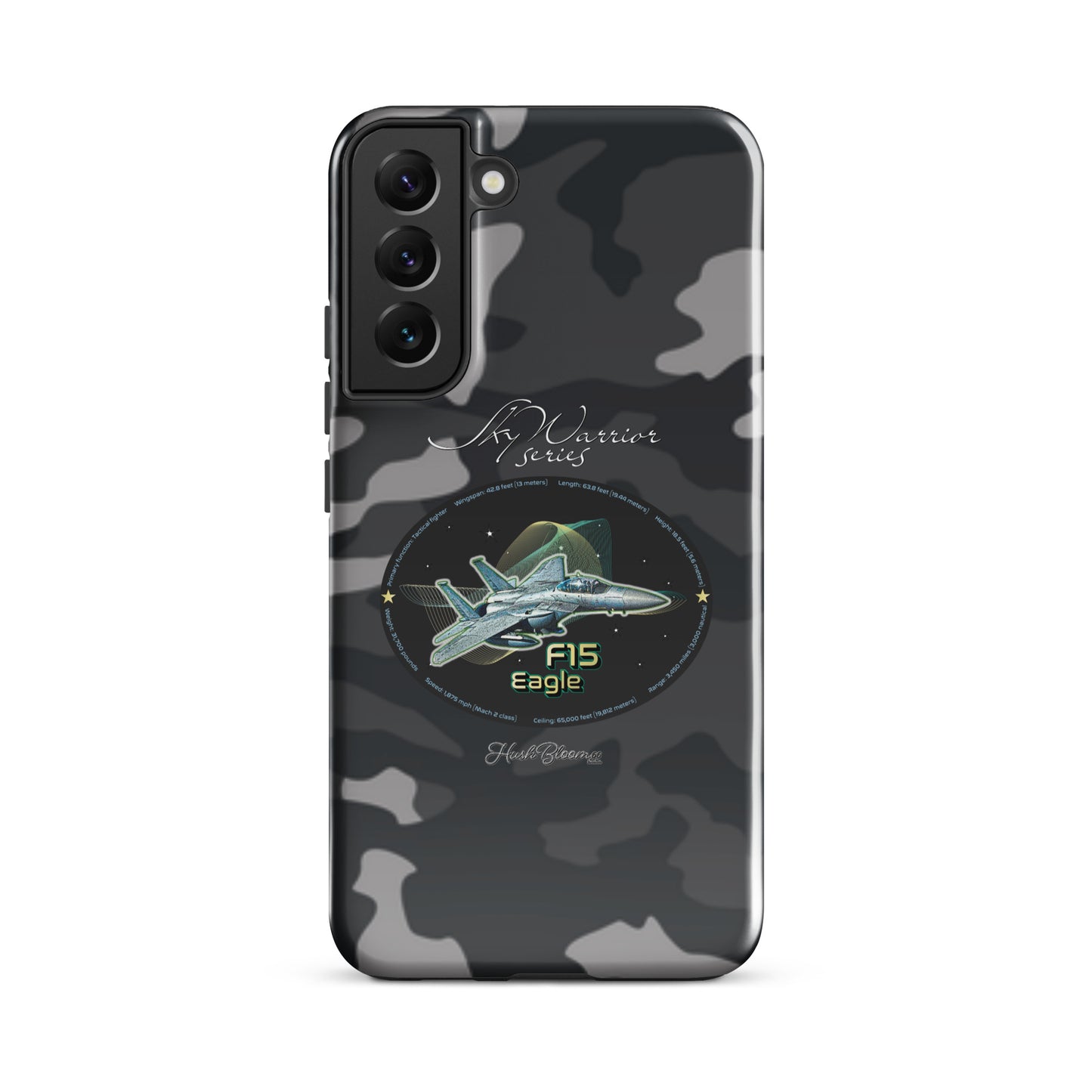 Glossy - F15 Eagle Tough case for Samsung