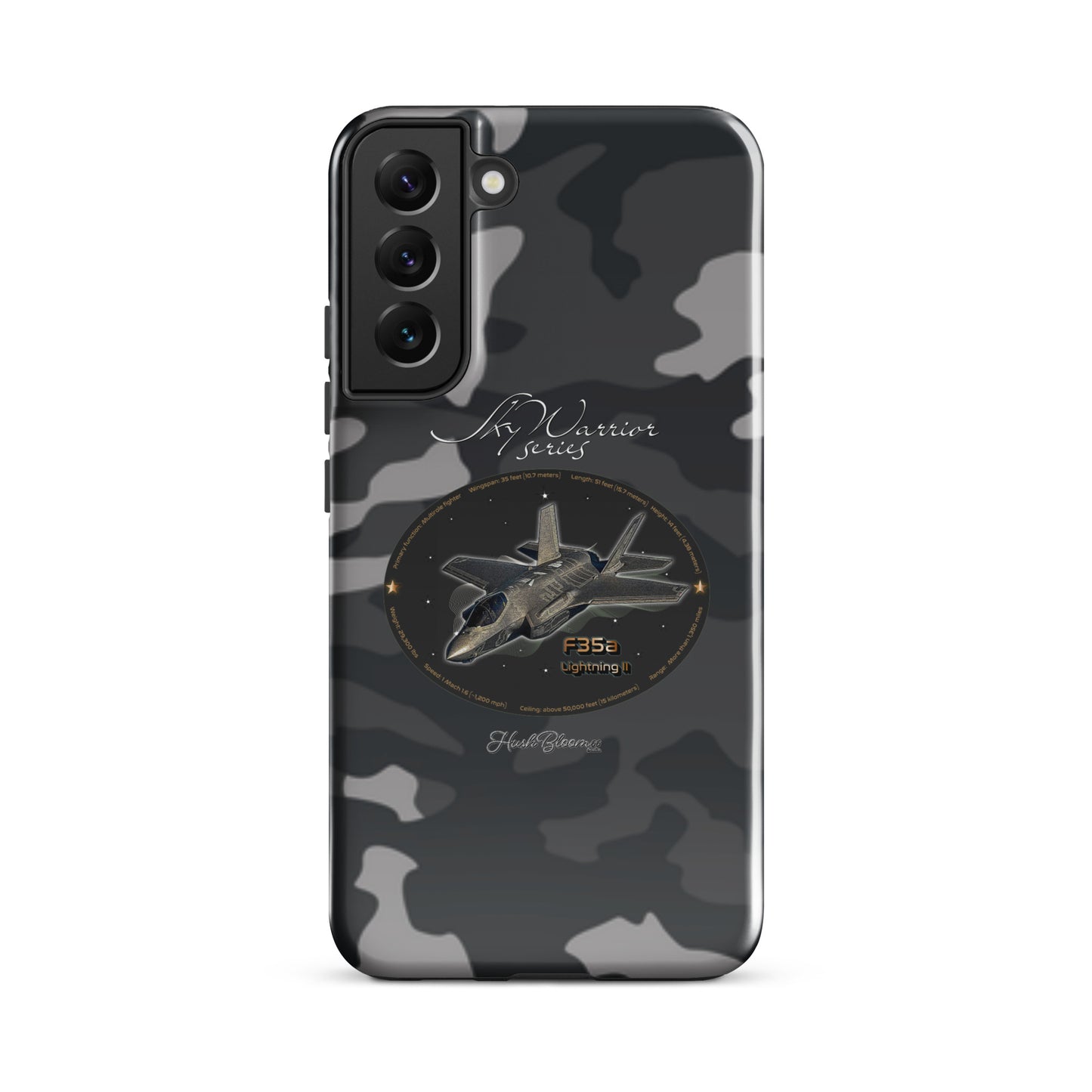 Glossy - F35A Lightning Tough case for Samsung