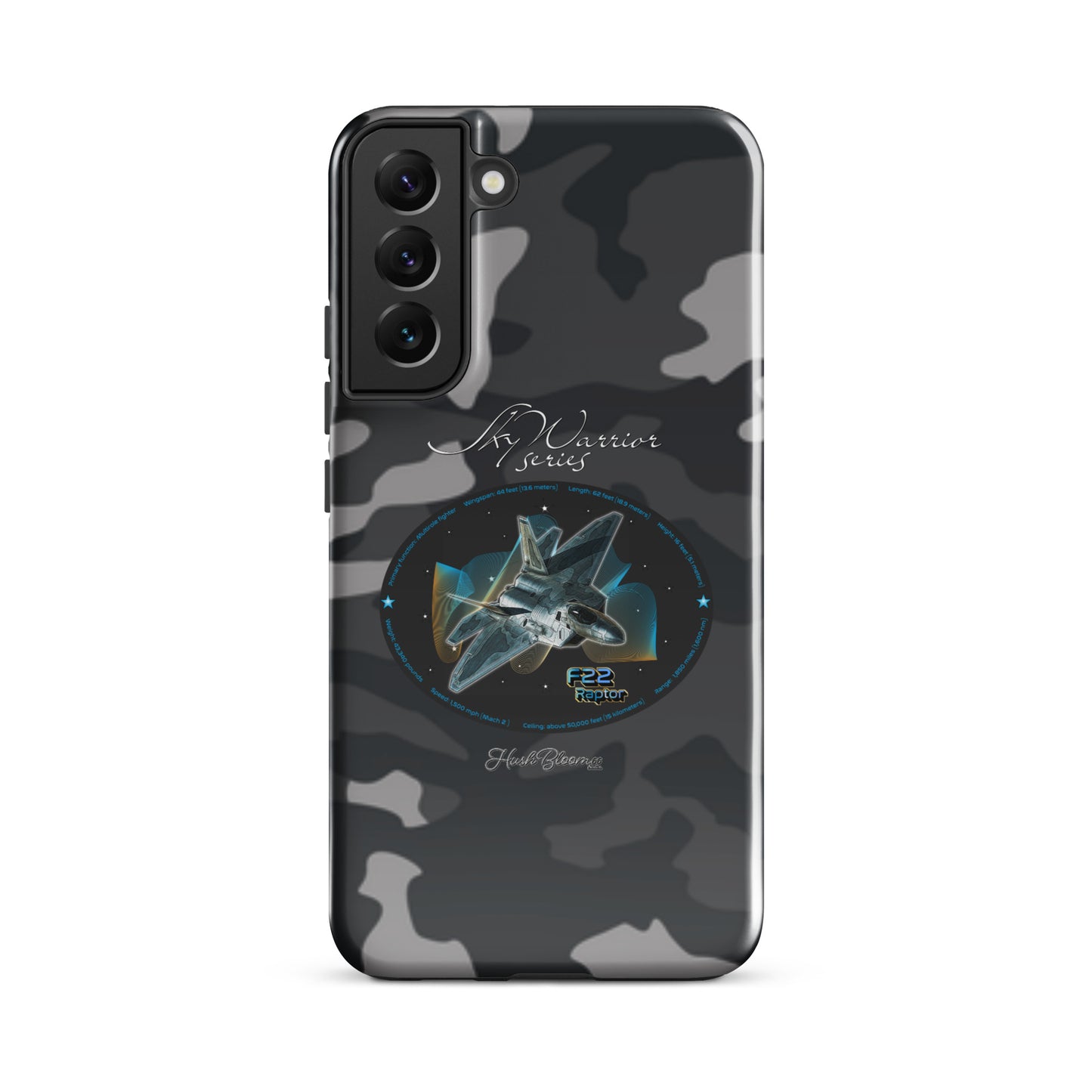 Glossy - F22 Raptor Tough case for Samsung