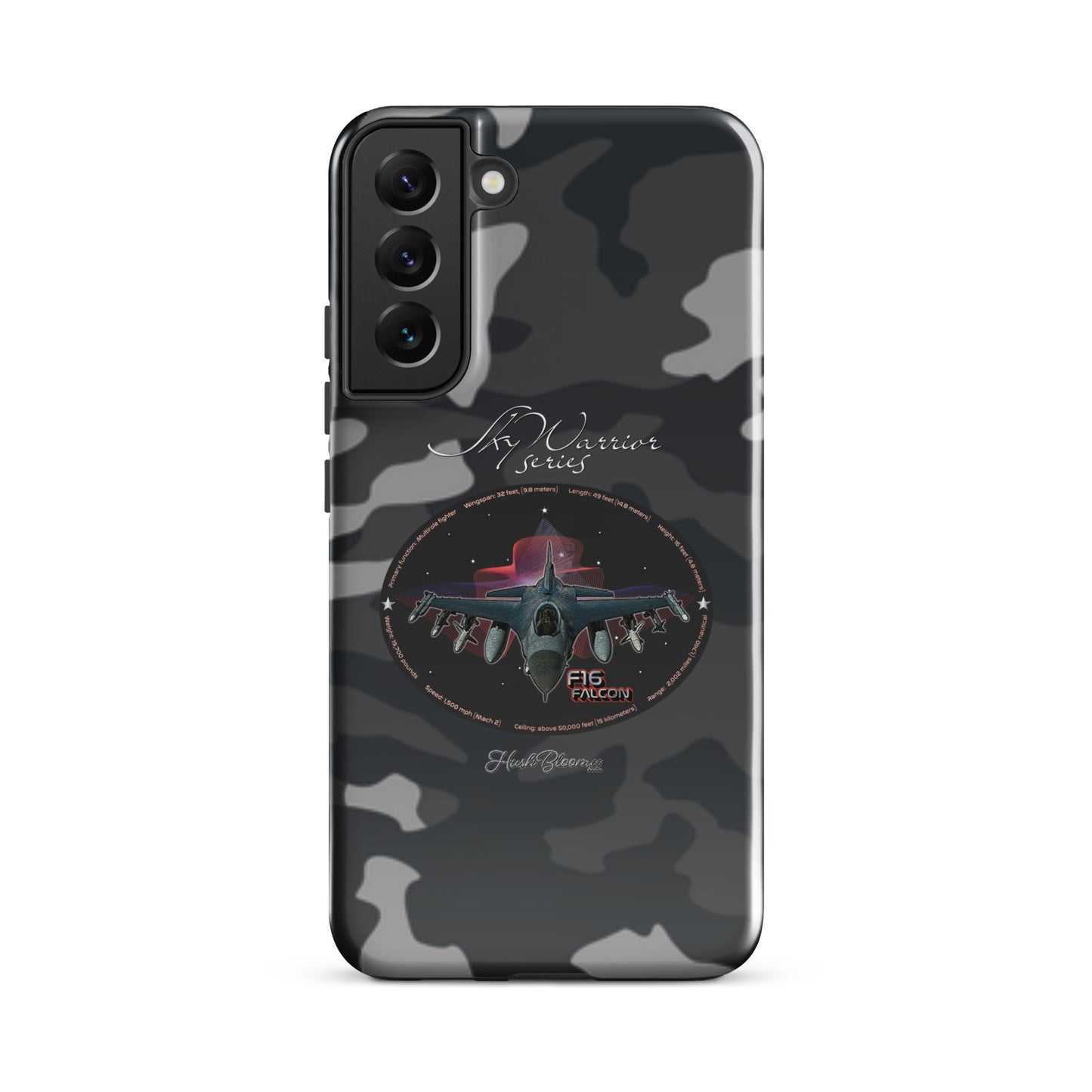 Glossy - F16 Falcon Tough case for Samsung