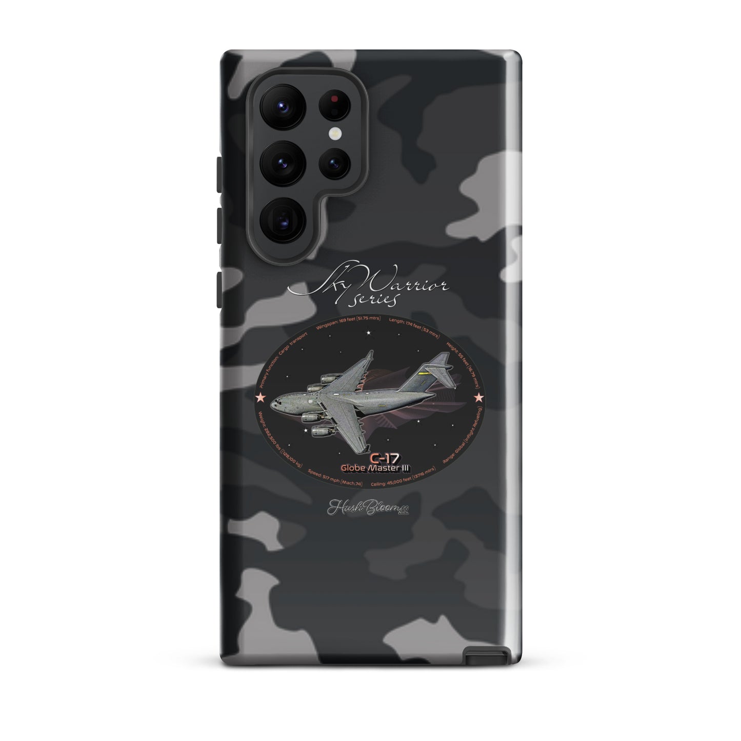 Glossy - C17 Globe Master III Tough case for Samsung