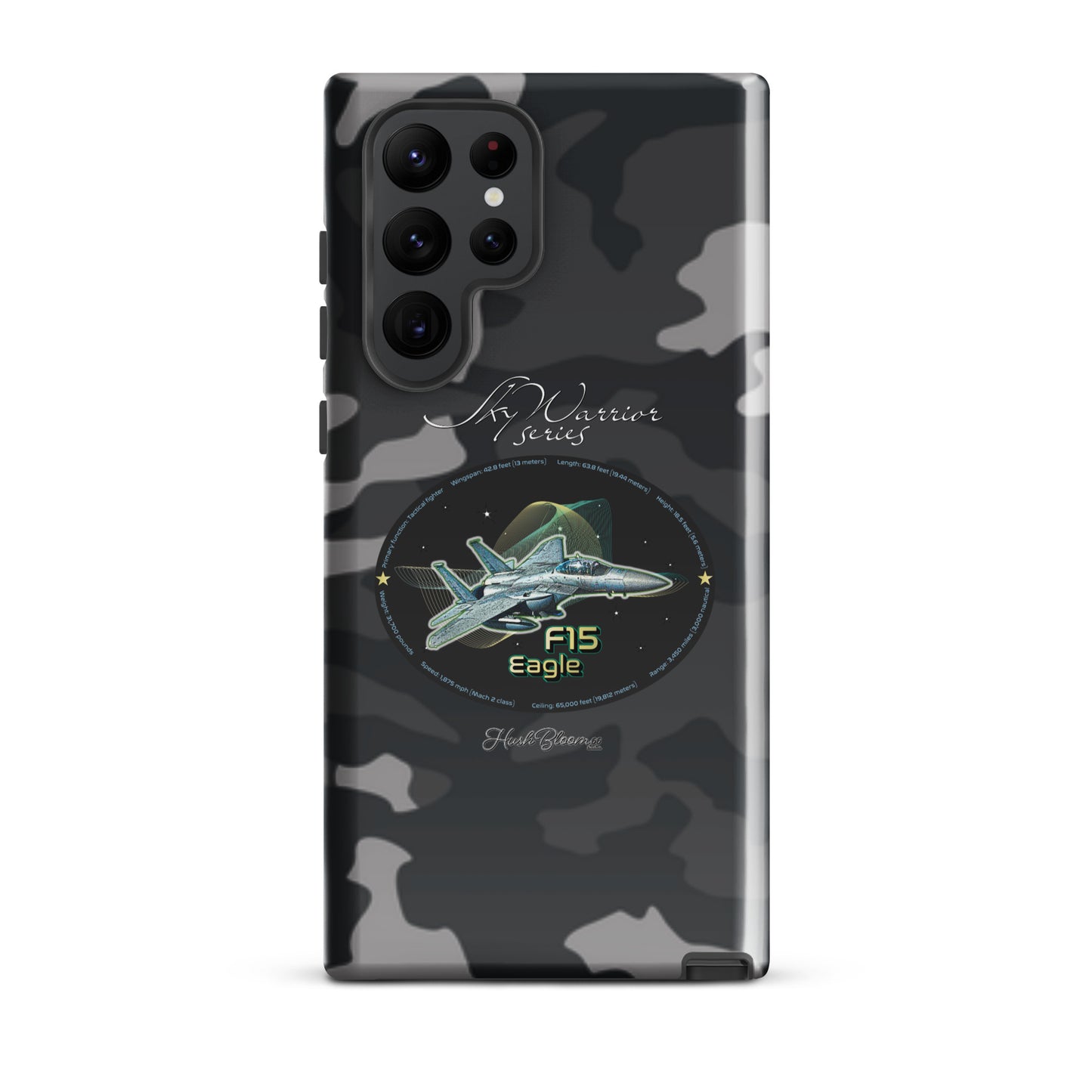 Glossy - F15 Eagle Tough case for Samsung