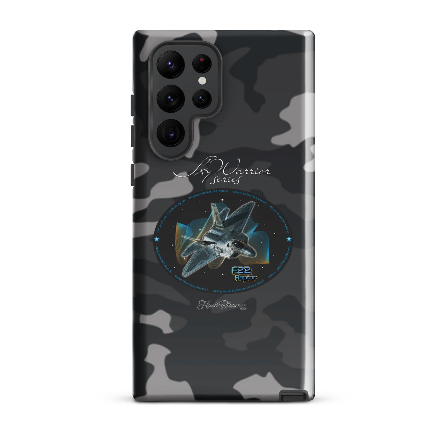 Glossy - F22 Raptor Tough case for Samsung