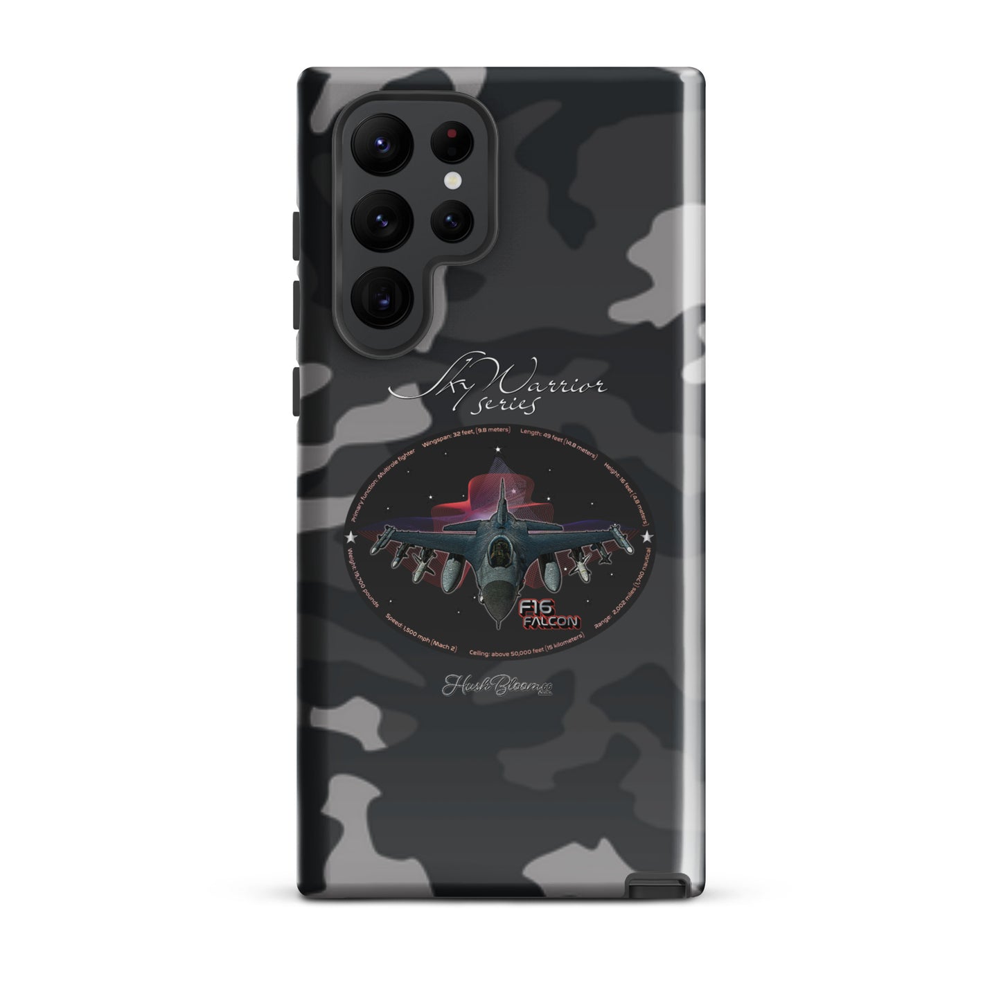 Glossy - F16 Falcon Tough case for Samsung