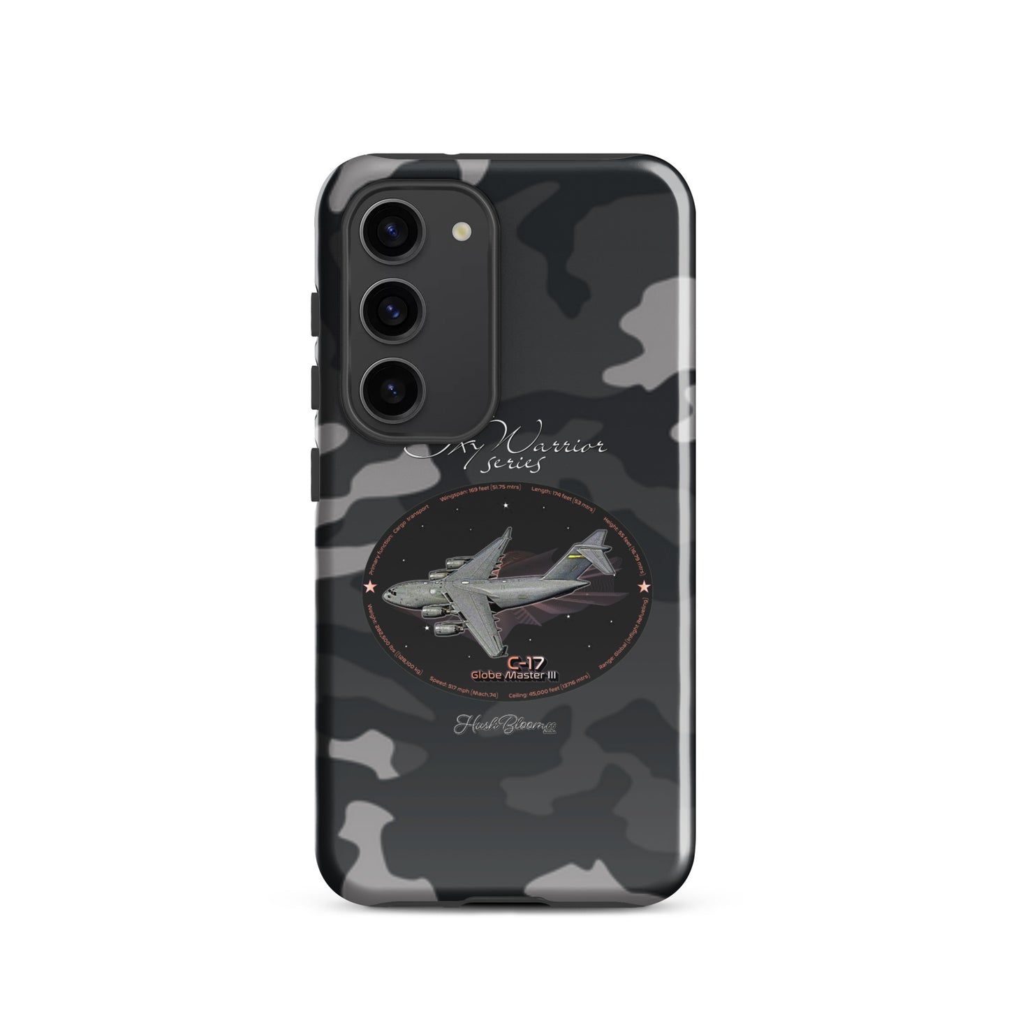 Glossy - C17 Globe Master III Tough case for Samsung