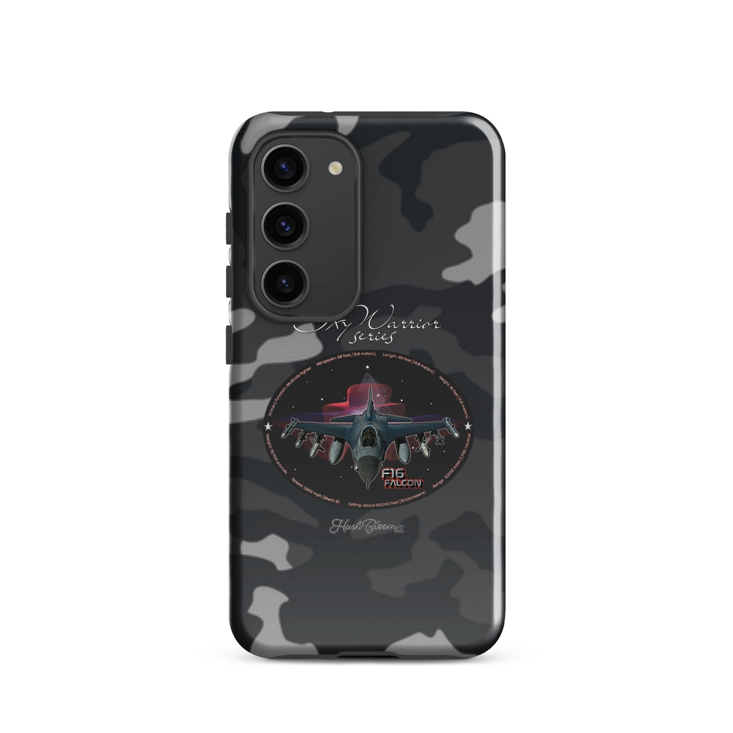 Glossy - F16 Falcon Tough case for Samsung