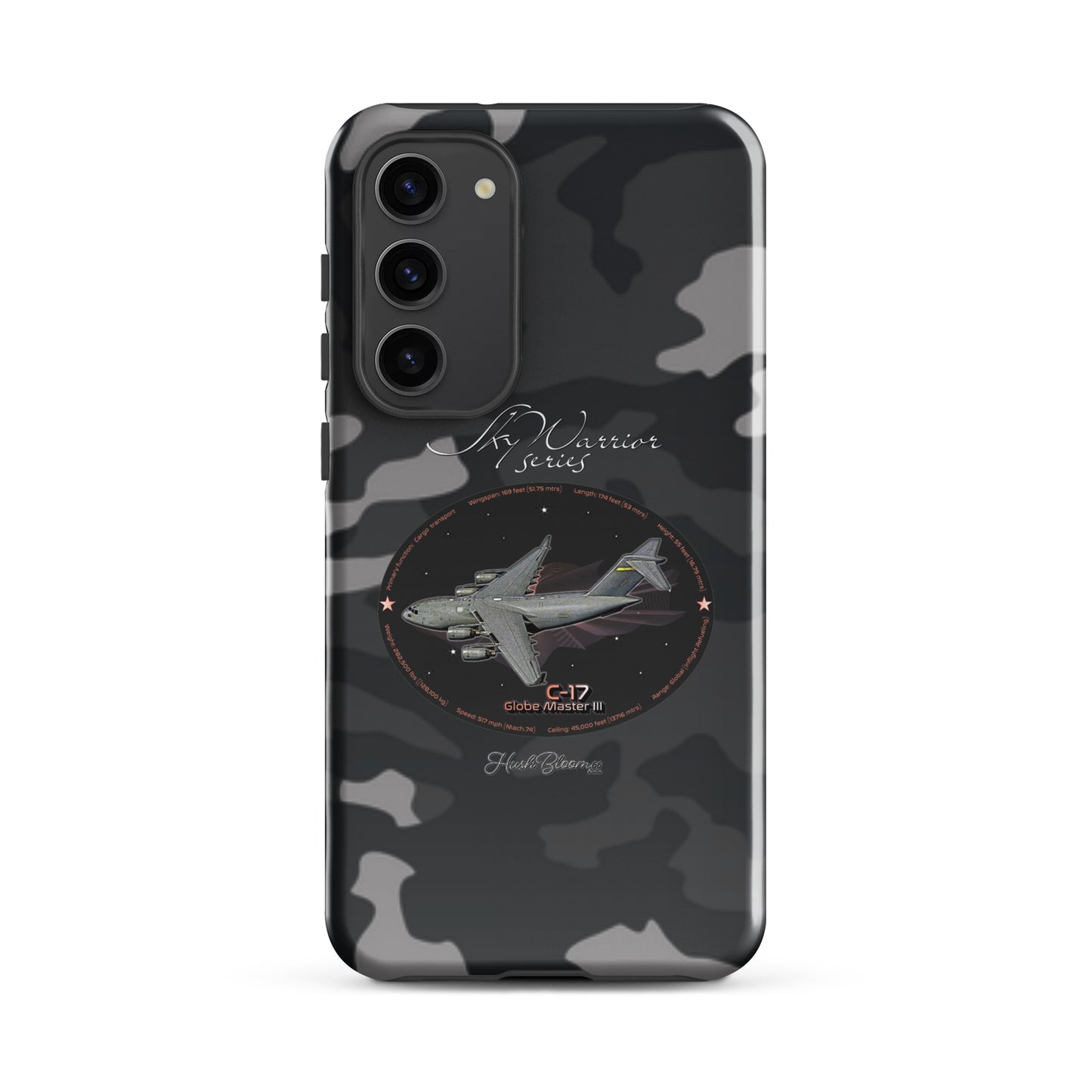 Glossy - C17 Globe Master III Tough case for Samsung