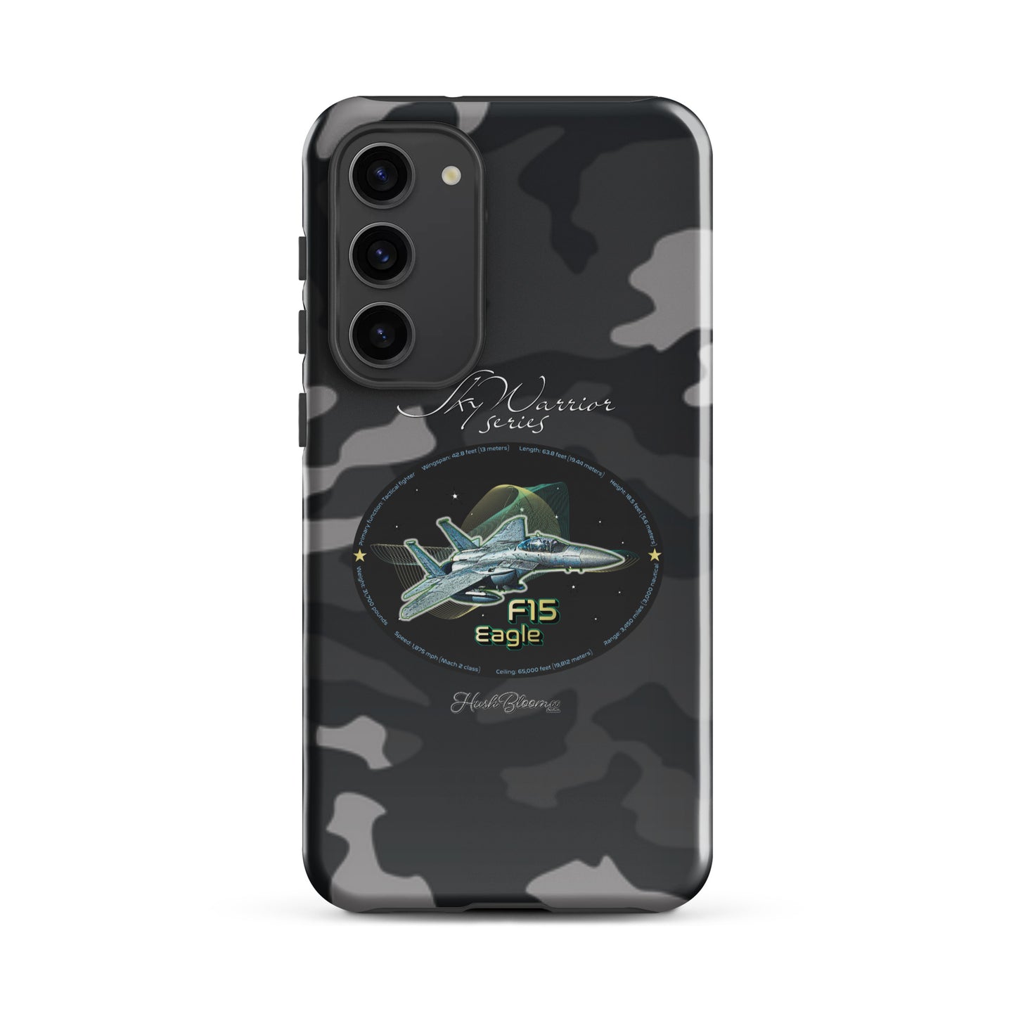 Glossy - F15 Eagle Tough case for Samsung