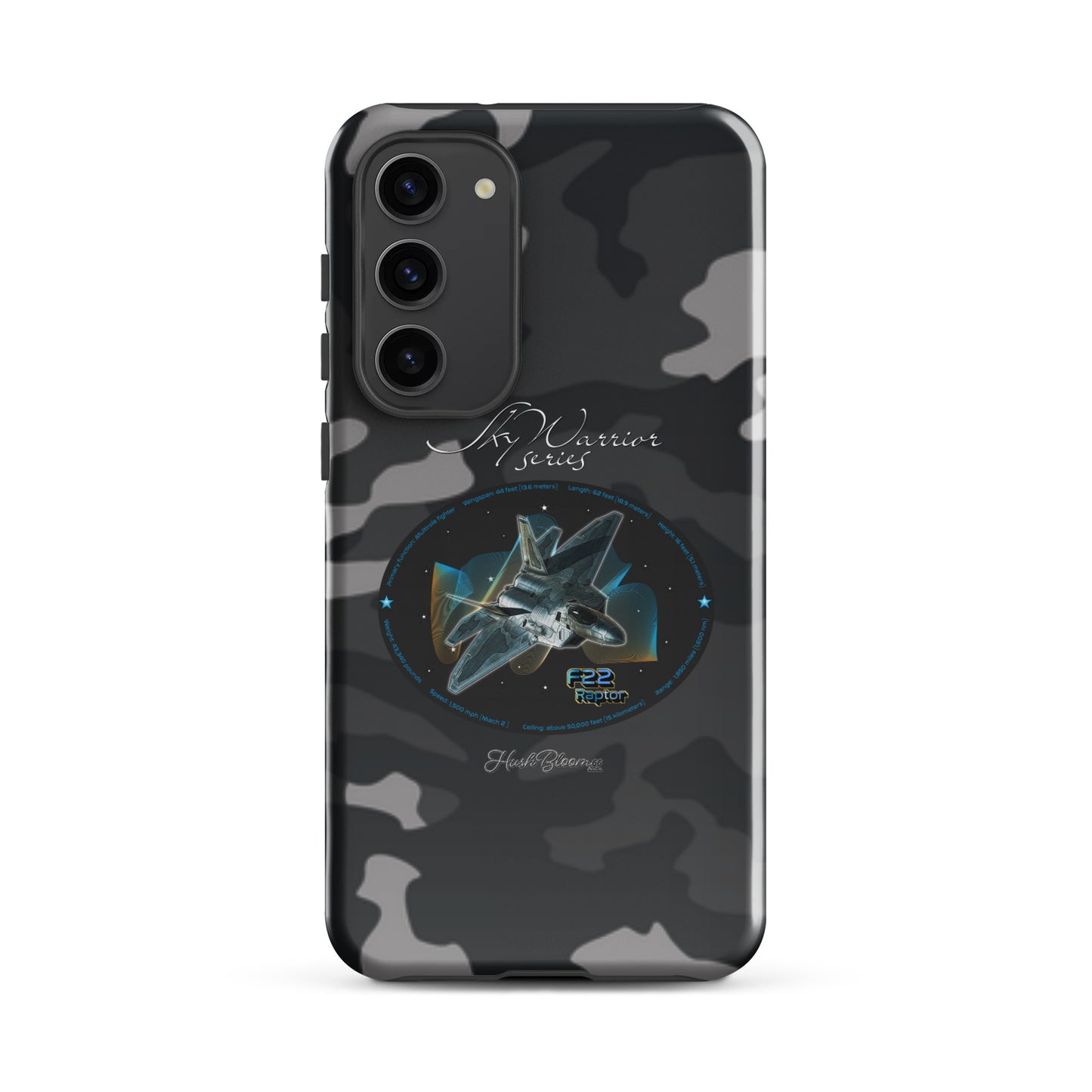 Glossy - F22 Raptor Tough case for Samsung