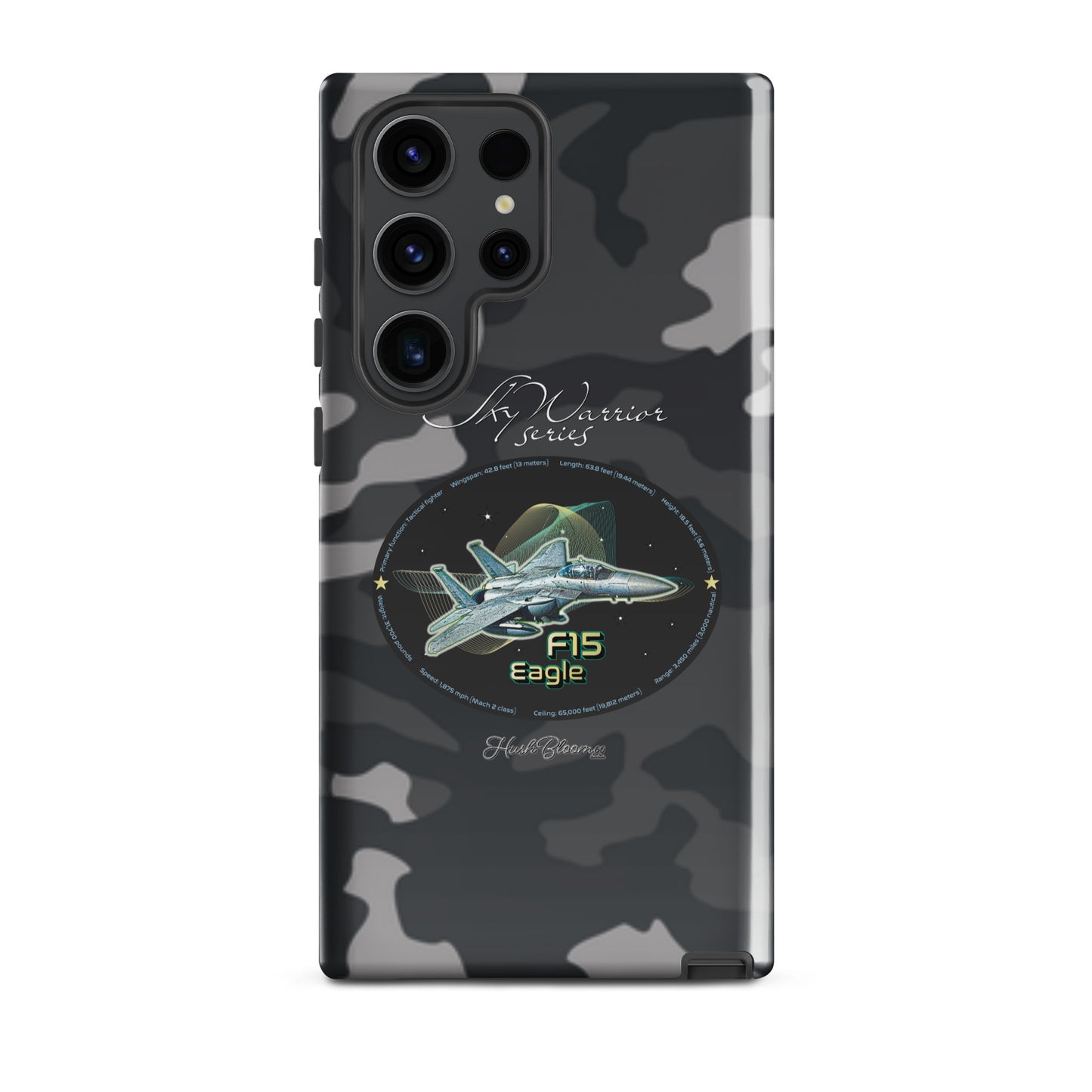 Glossy - F15 Eagle Tough case for Samsung