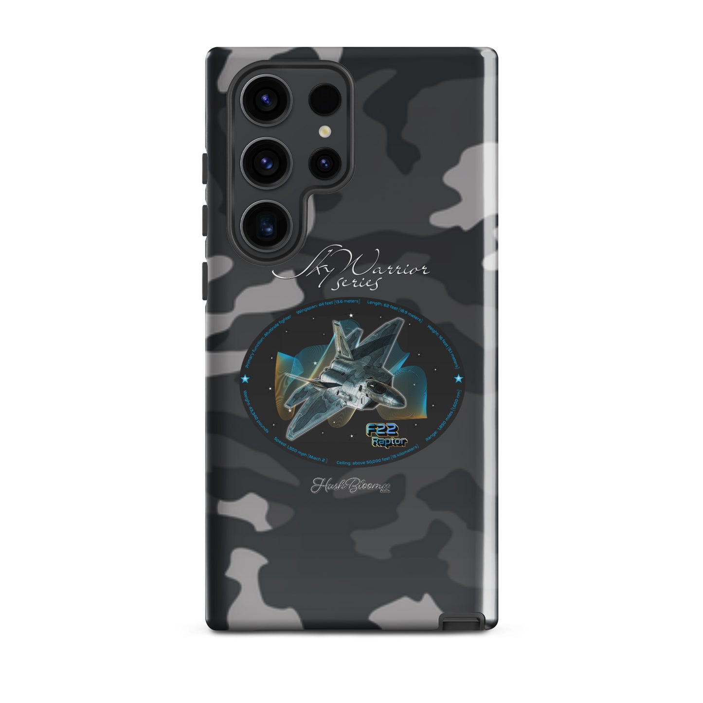 Glossy - F22 Raptor Tough case for Samsung
