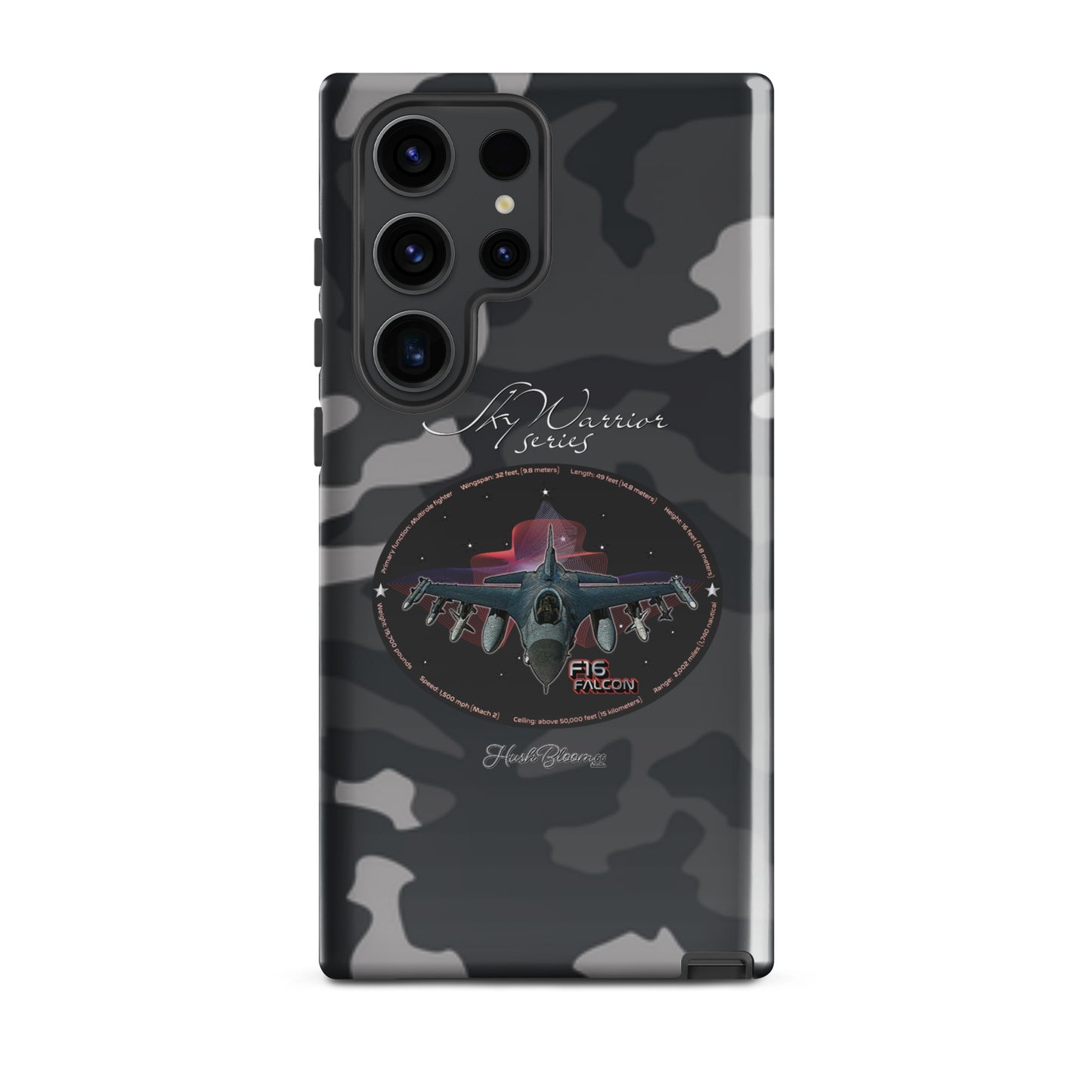 Glossy - F16 Falcon Tough case for Samsung