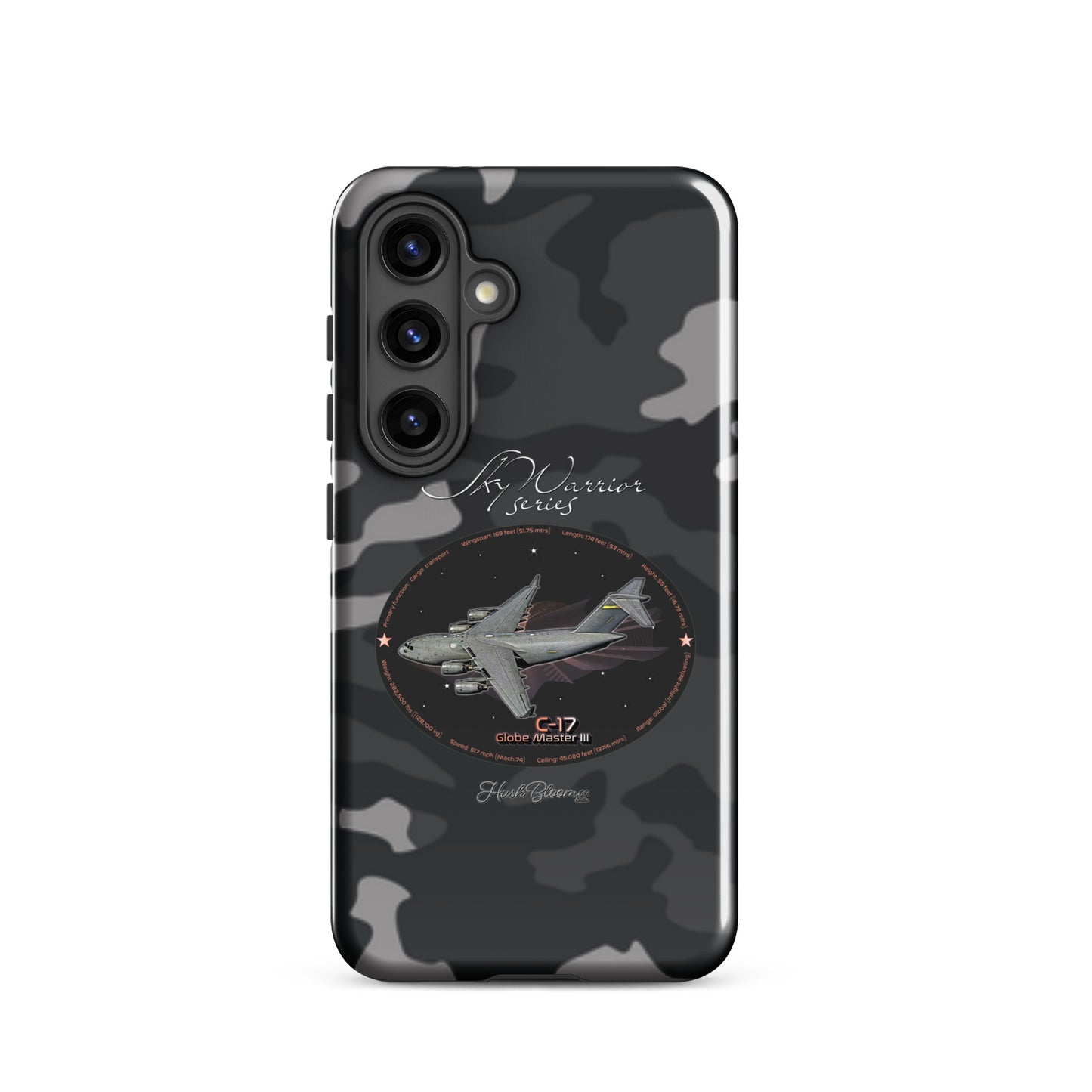 Glossy - C17 Globe Master III Tough case for Samsung