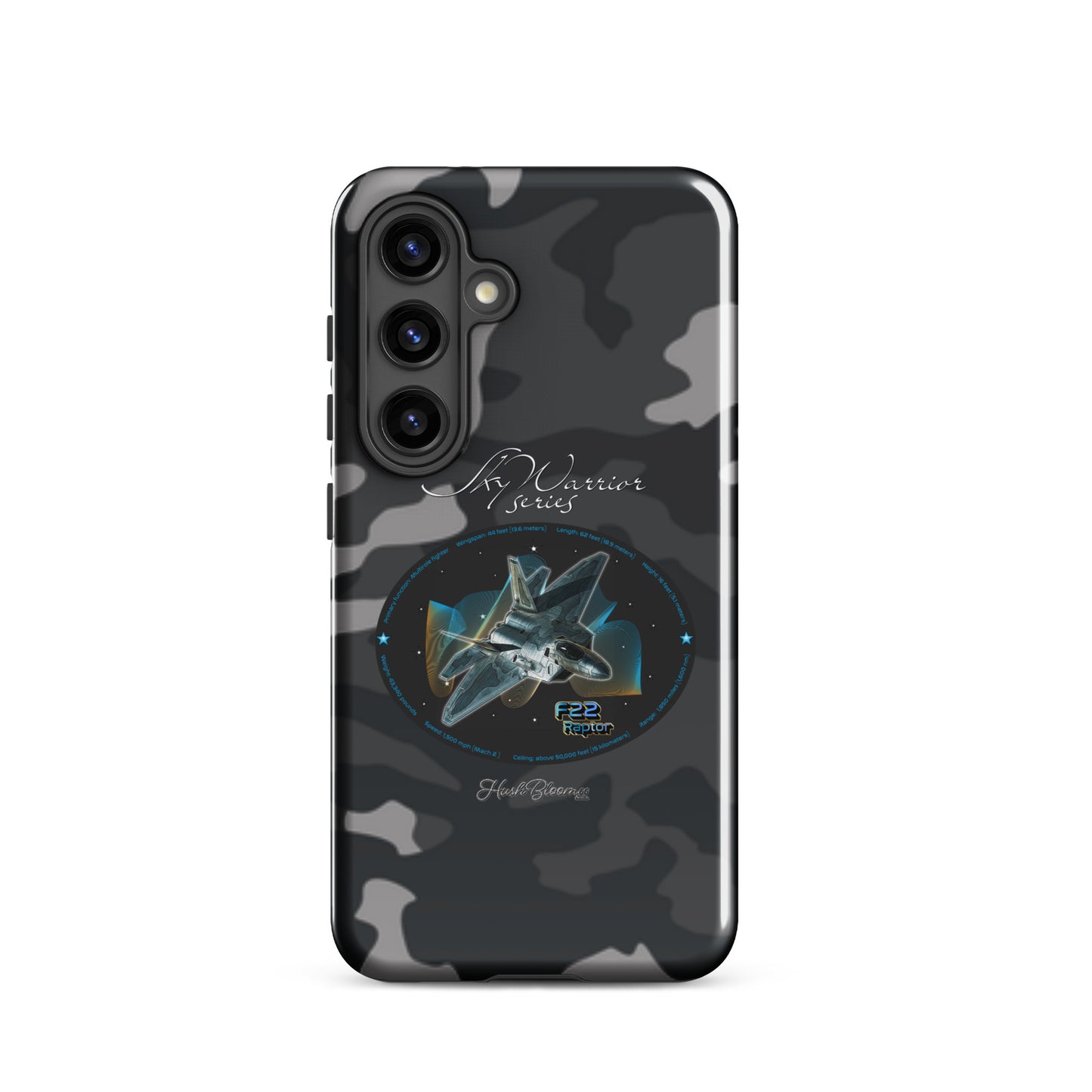 Glossy - F22 Raptor Tough case for Samsung