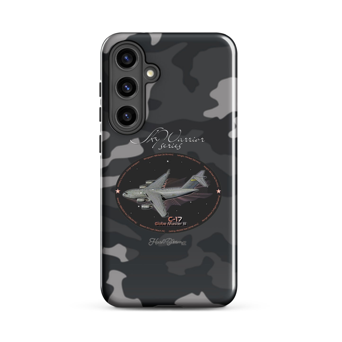 Glossy - C17 Globe Master III Tough case for Samsung