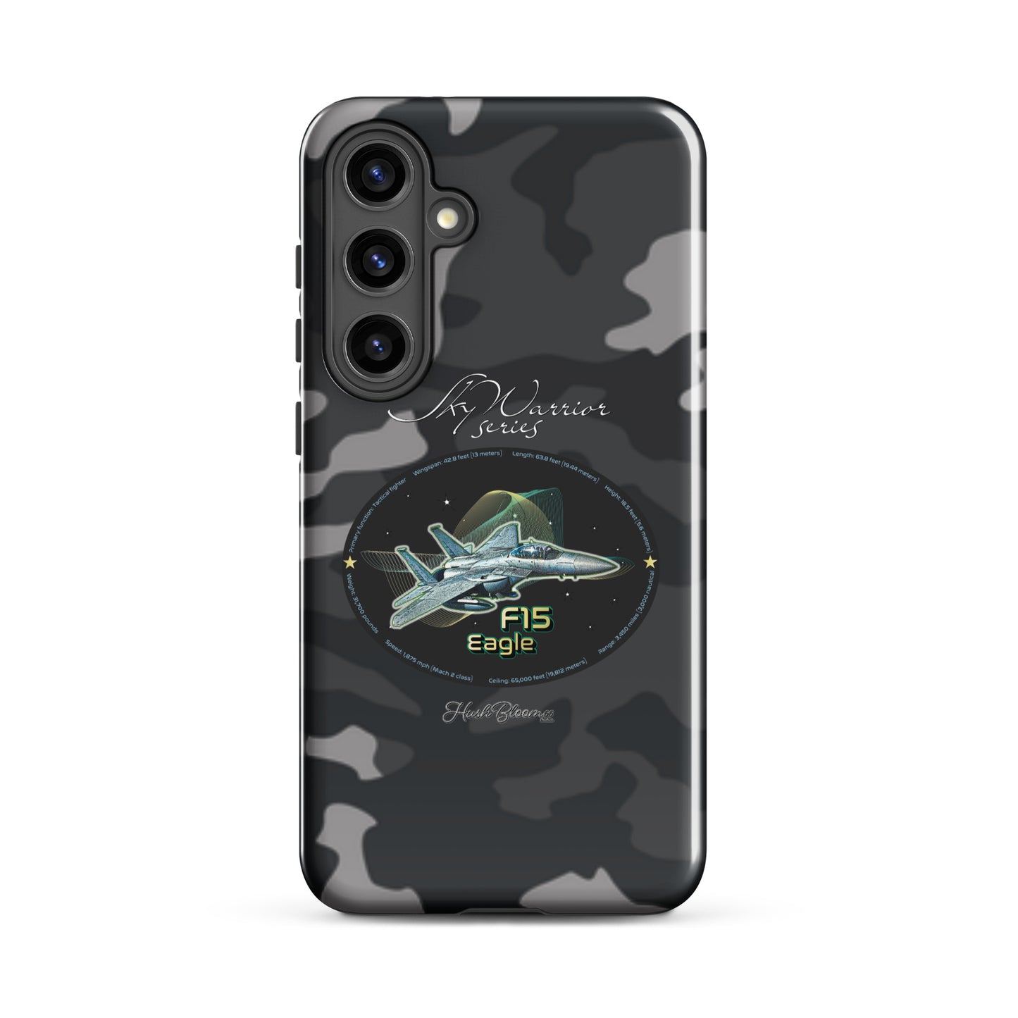 Glossy - F15 Eagle Tough case for Samsung