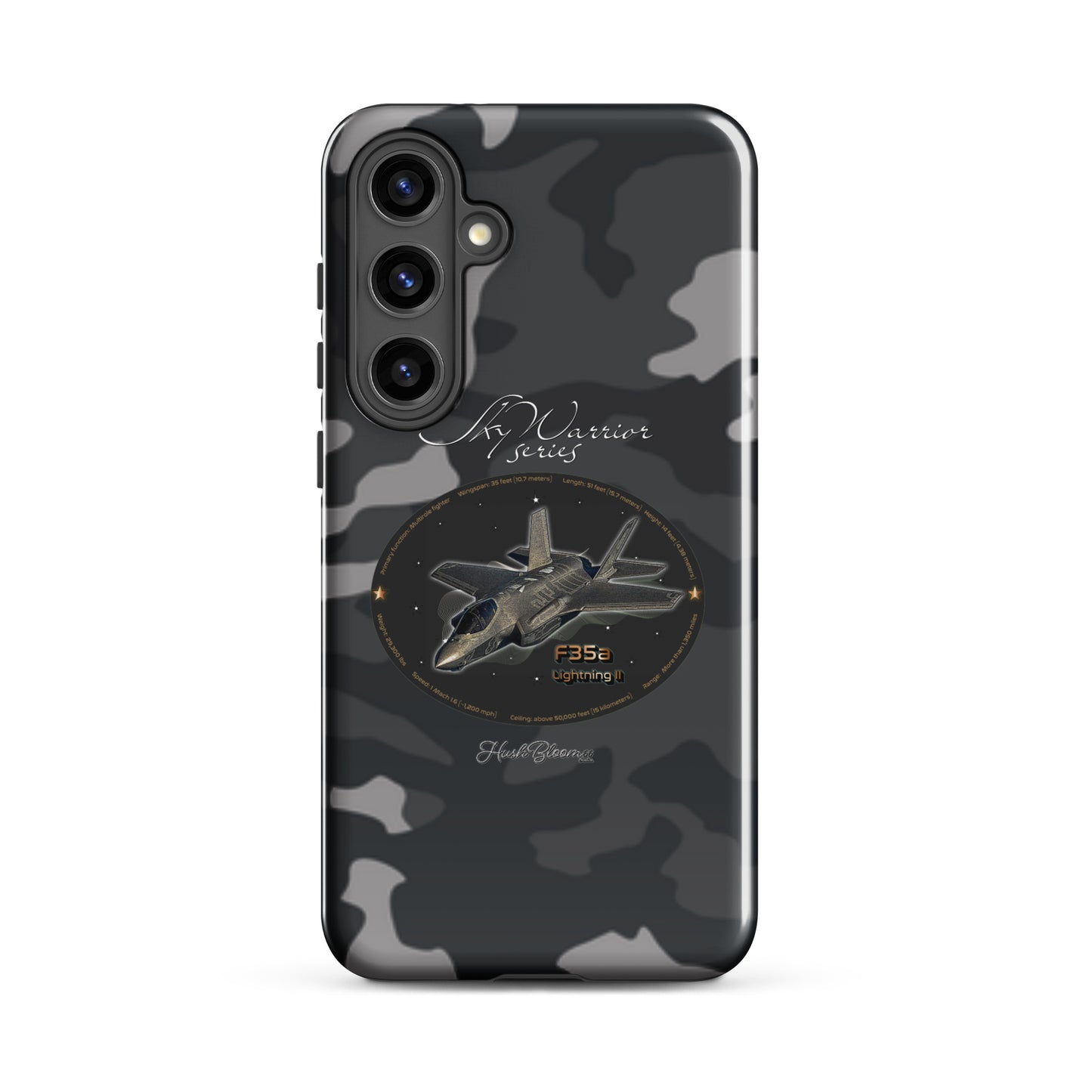 Glossy - F35A Lightning Tough case for Samsung