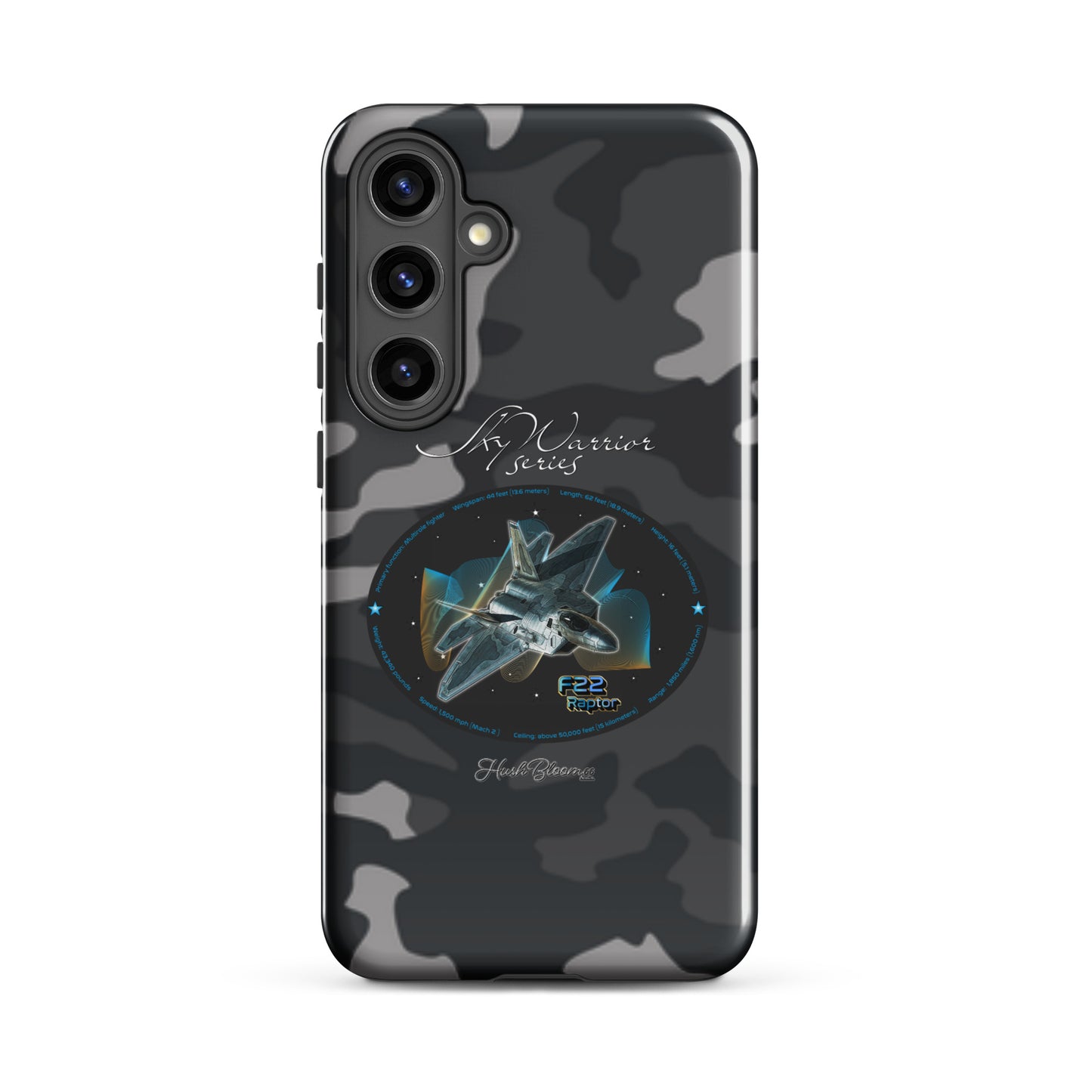 Glossy - F22 Raptor Tough case for Samsung
