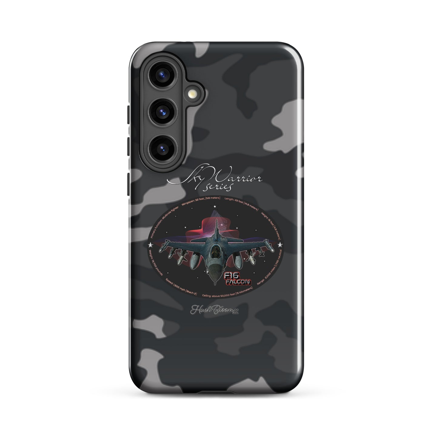 Glossy - F16 Falcon Tough case for Samsung