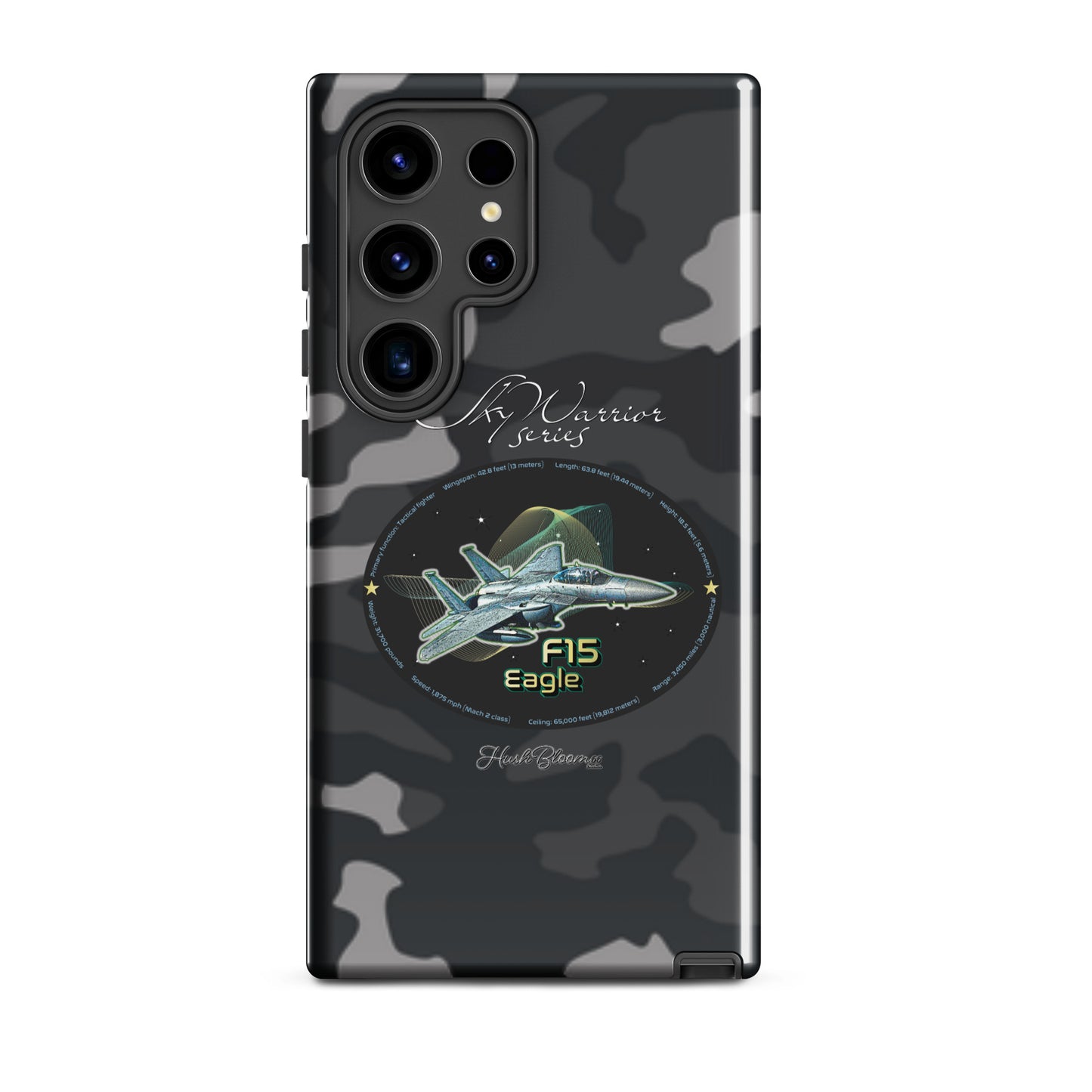 Glossy - F15 Eagle Tough case for Samsung