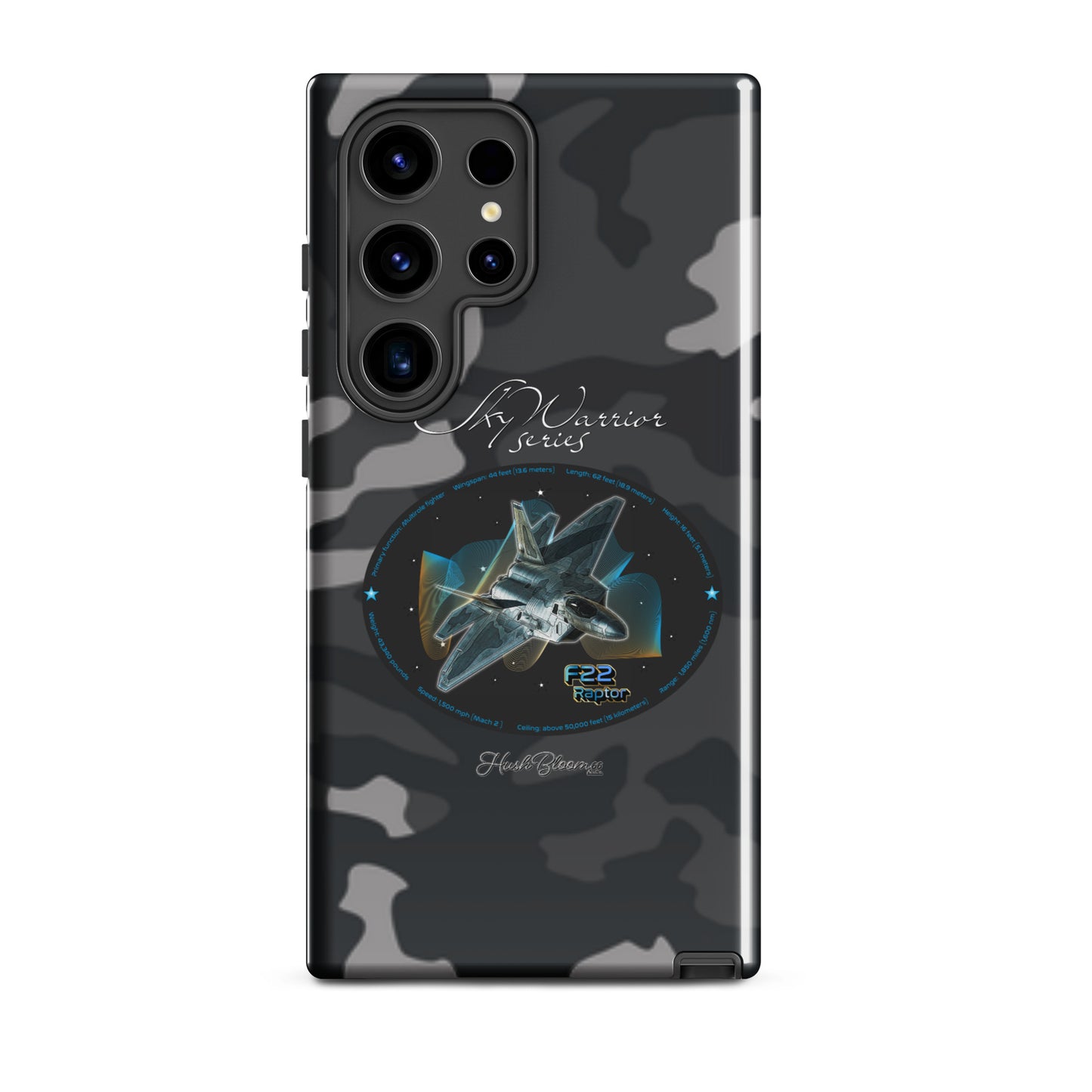 Glossy - F22 Raptor Tough case for Samsung