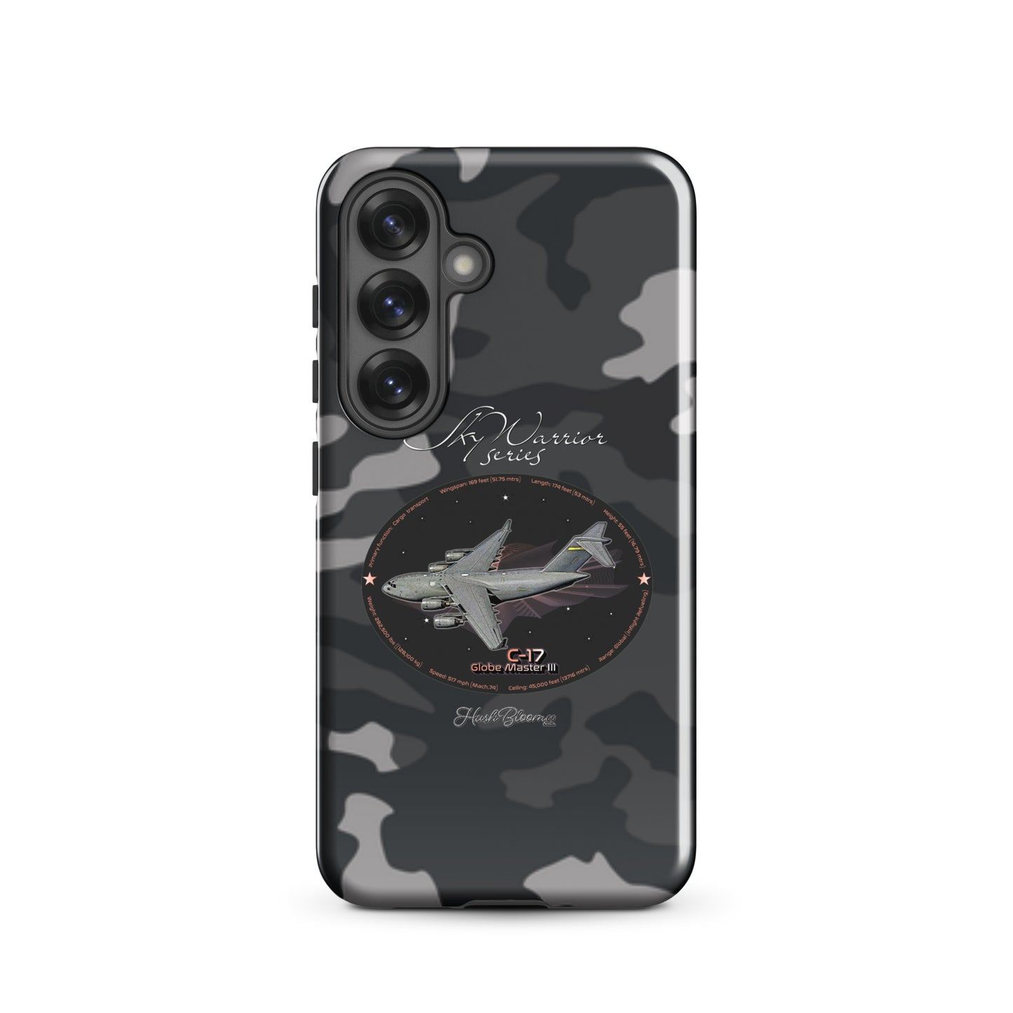 Glossy - C17 Globe Master III Tough case for Samsung