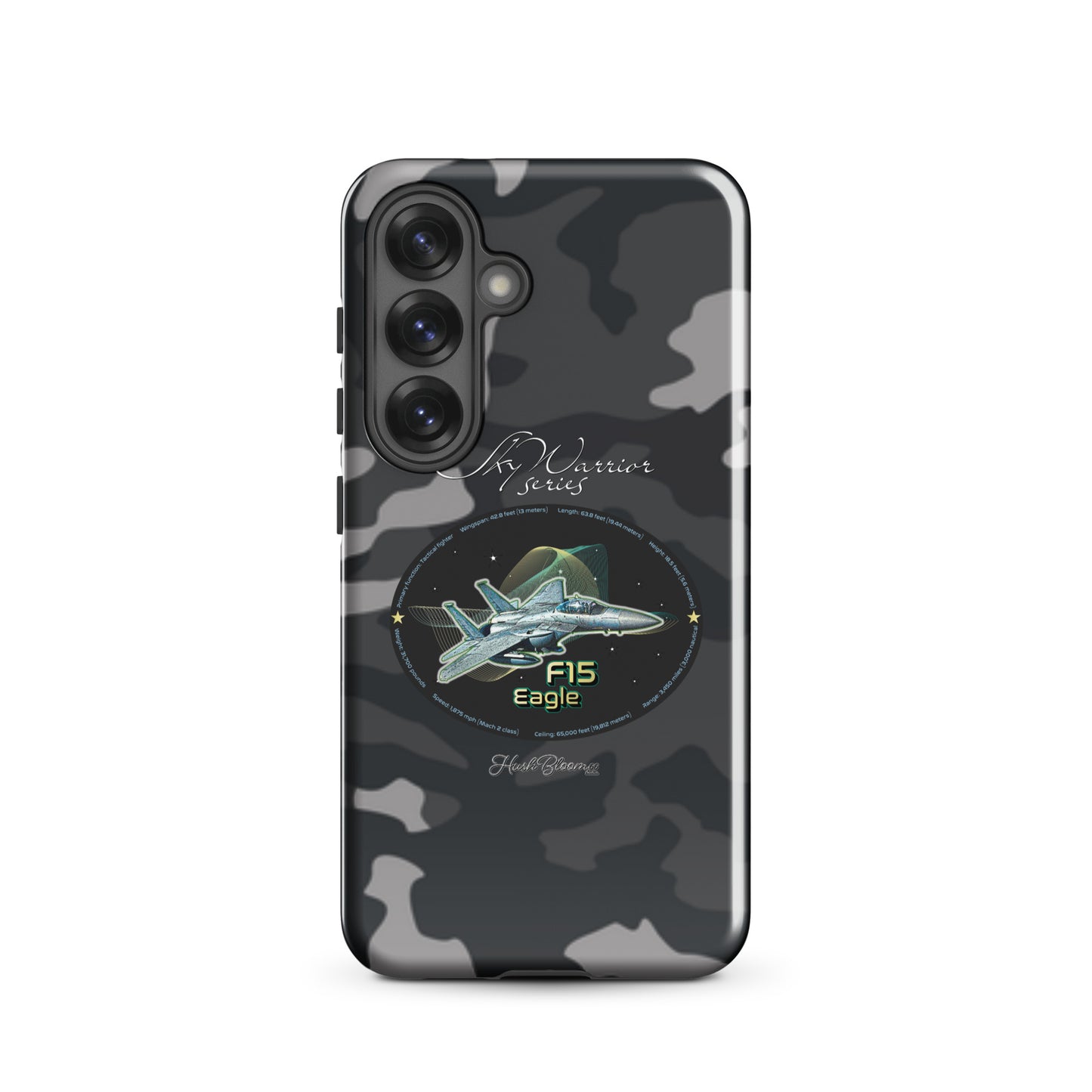 Glossy - F15 Eagle Tough case for Samsung