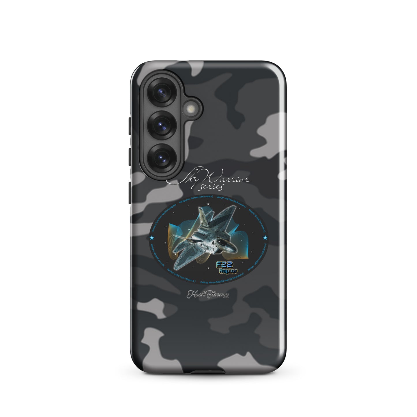 Glossy - F22 Raptor Tough case for Samsung