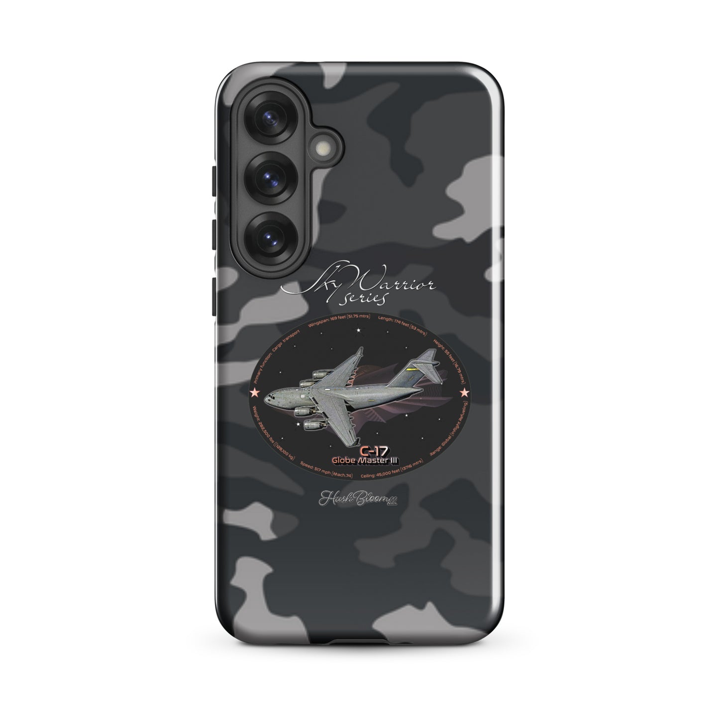 Glossy - C17 Globe Master III Tough case for Samsung