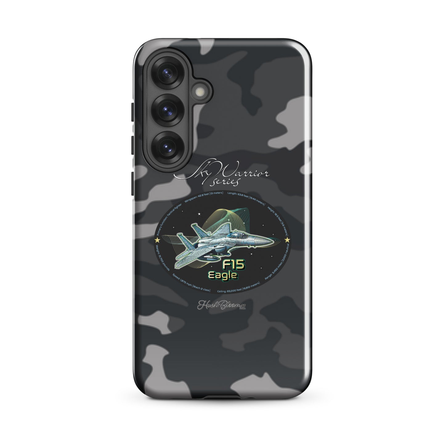 Glossy - F15 Eagle Tough case for Samsung