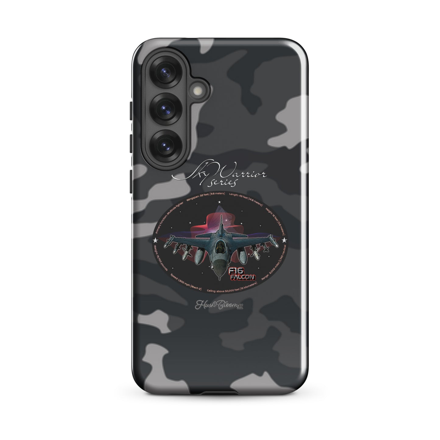 Glossy - F16 Falcon Tough case for Samsung