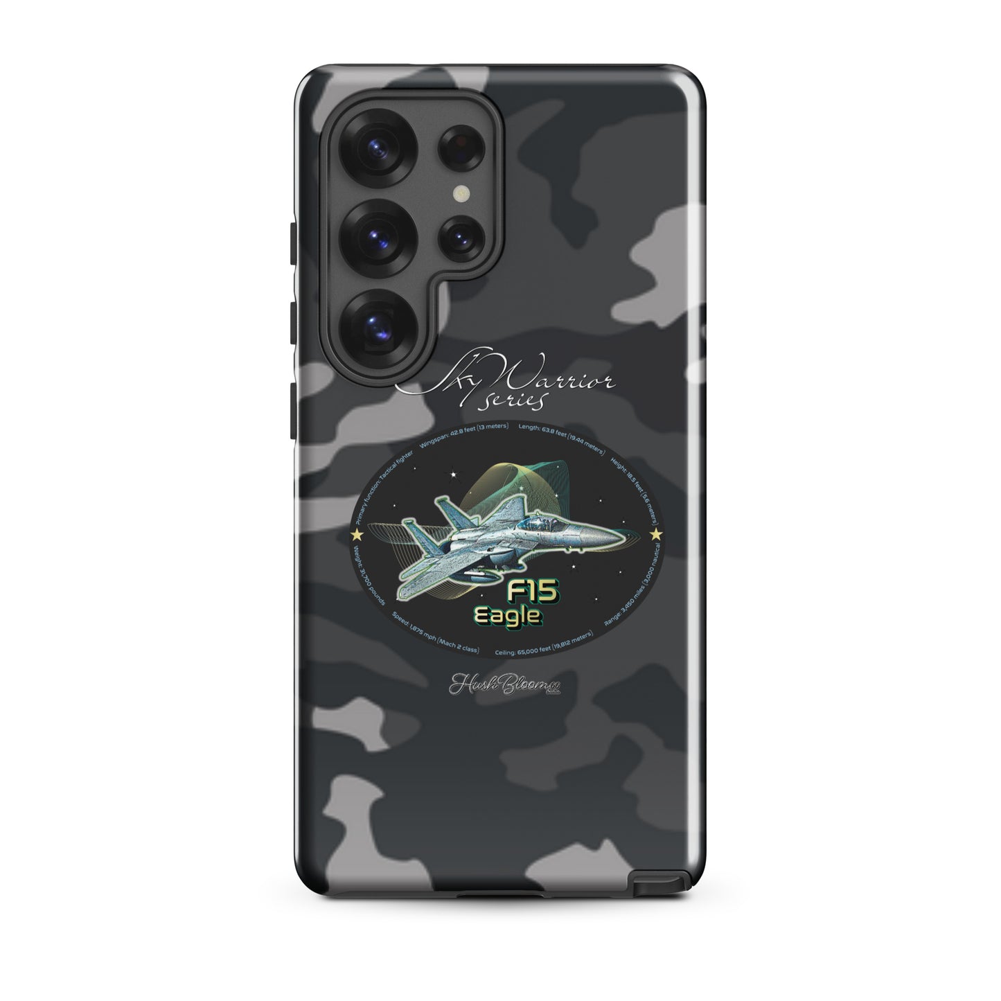 Glossy - F15 Eagle Tough case for Samsung
