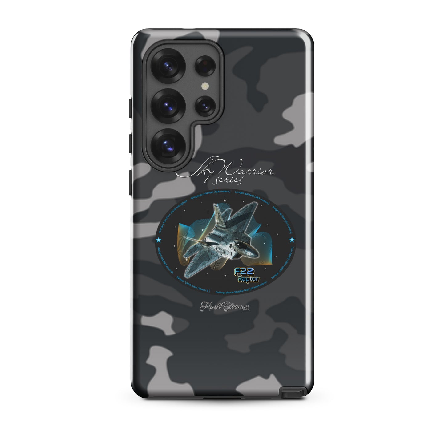 Glossy - F22 Raptor Tough case for Samsung