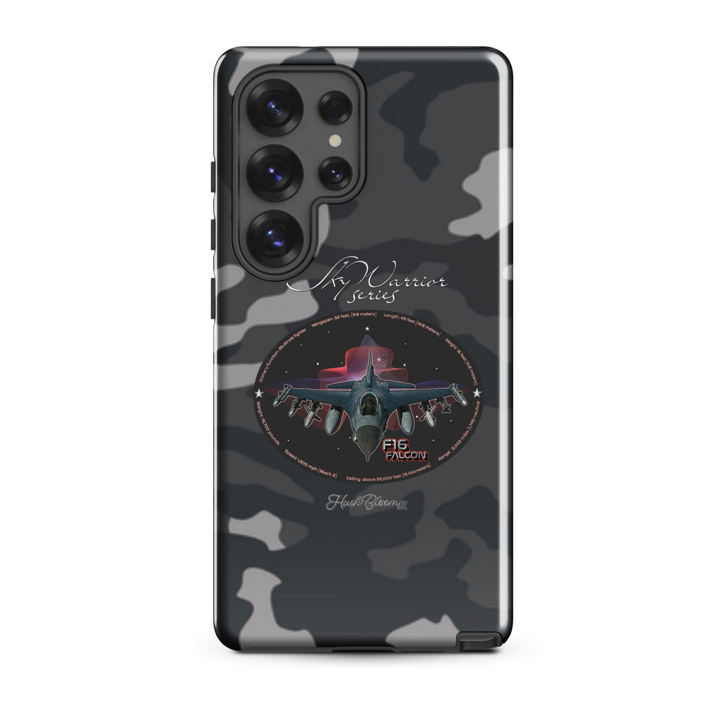 Glossy - F16 Falcon Tough case for Samsung