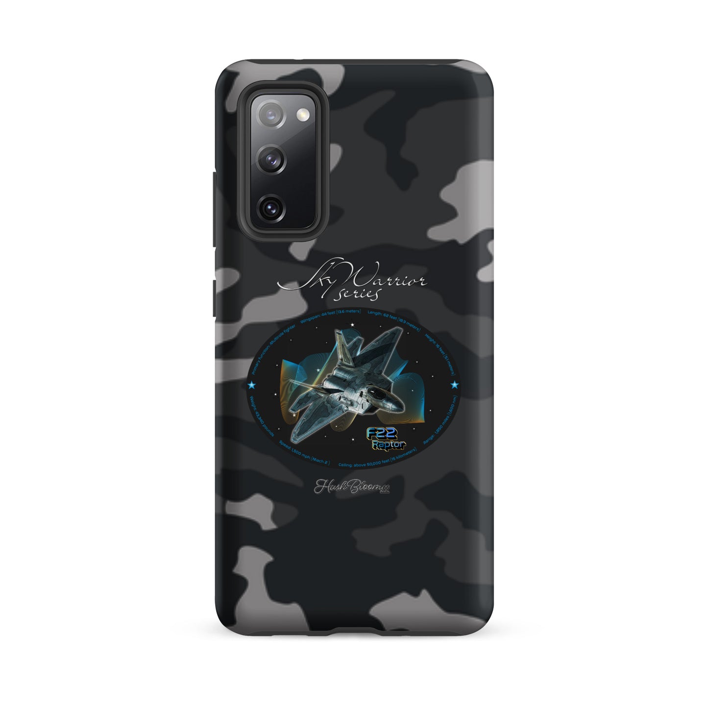 Matte - F22 Raptor Tough case for Samsung