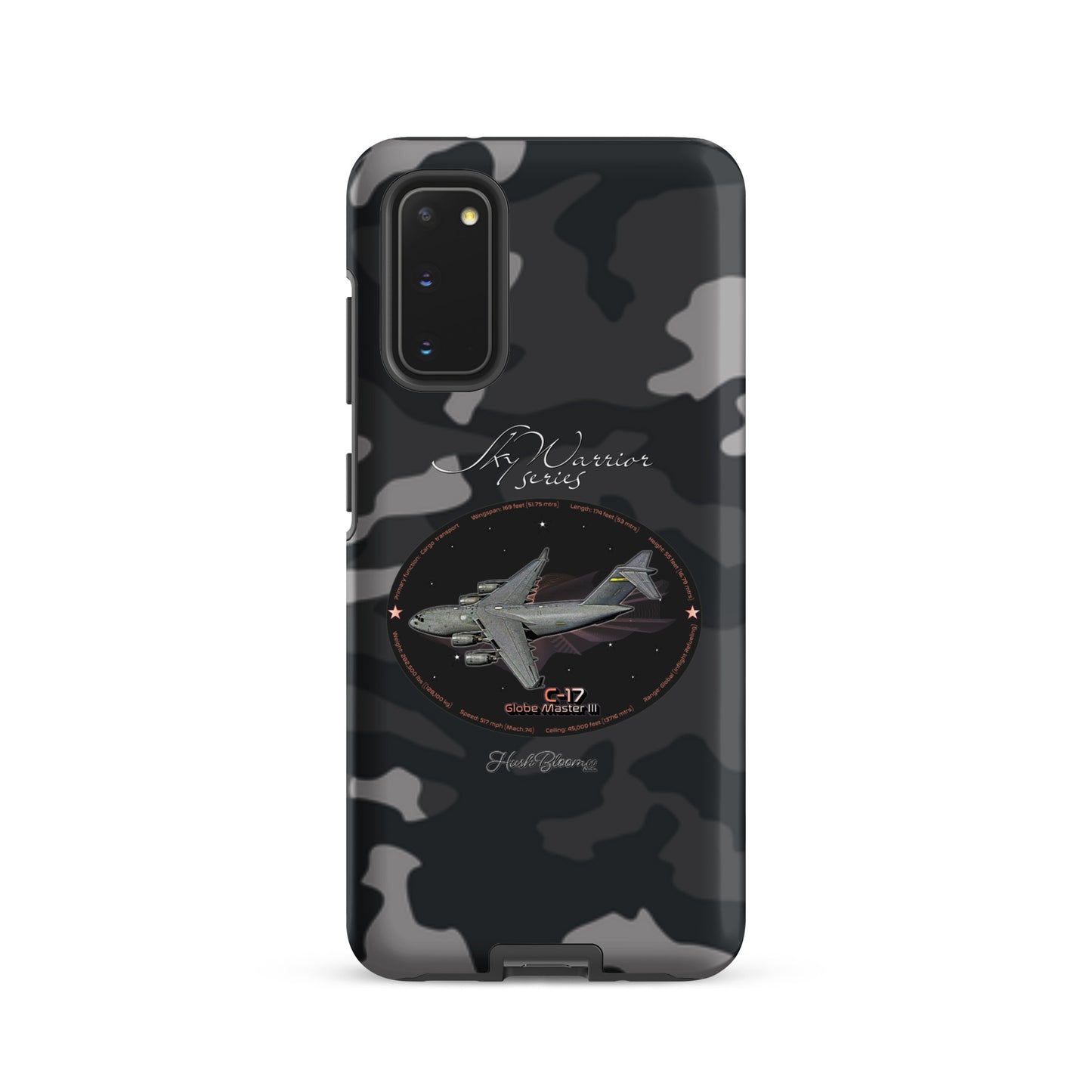 Matte - C17 Globe Master III Tough case for Samsung