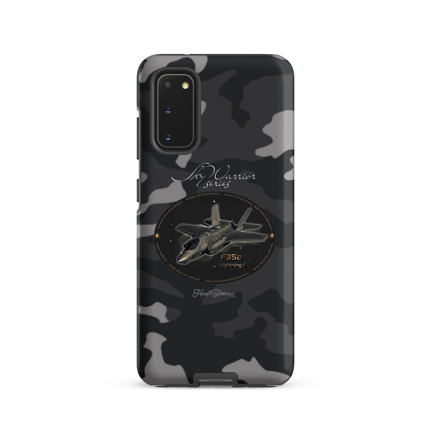 Matte - F35A Lightning Tough case for Samsung