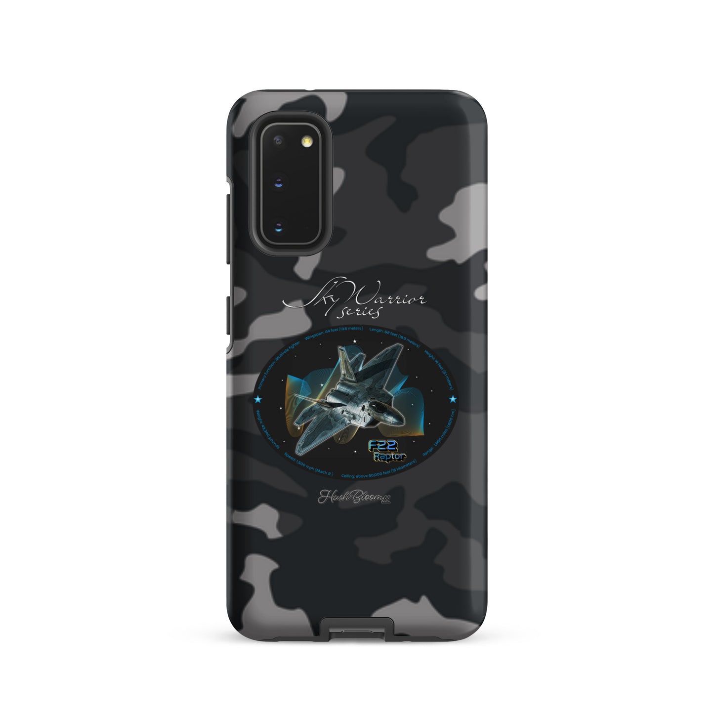 Matte - F22 Raptor Tough case for Samsung